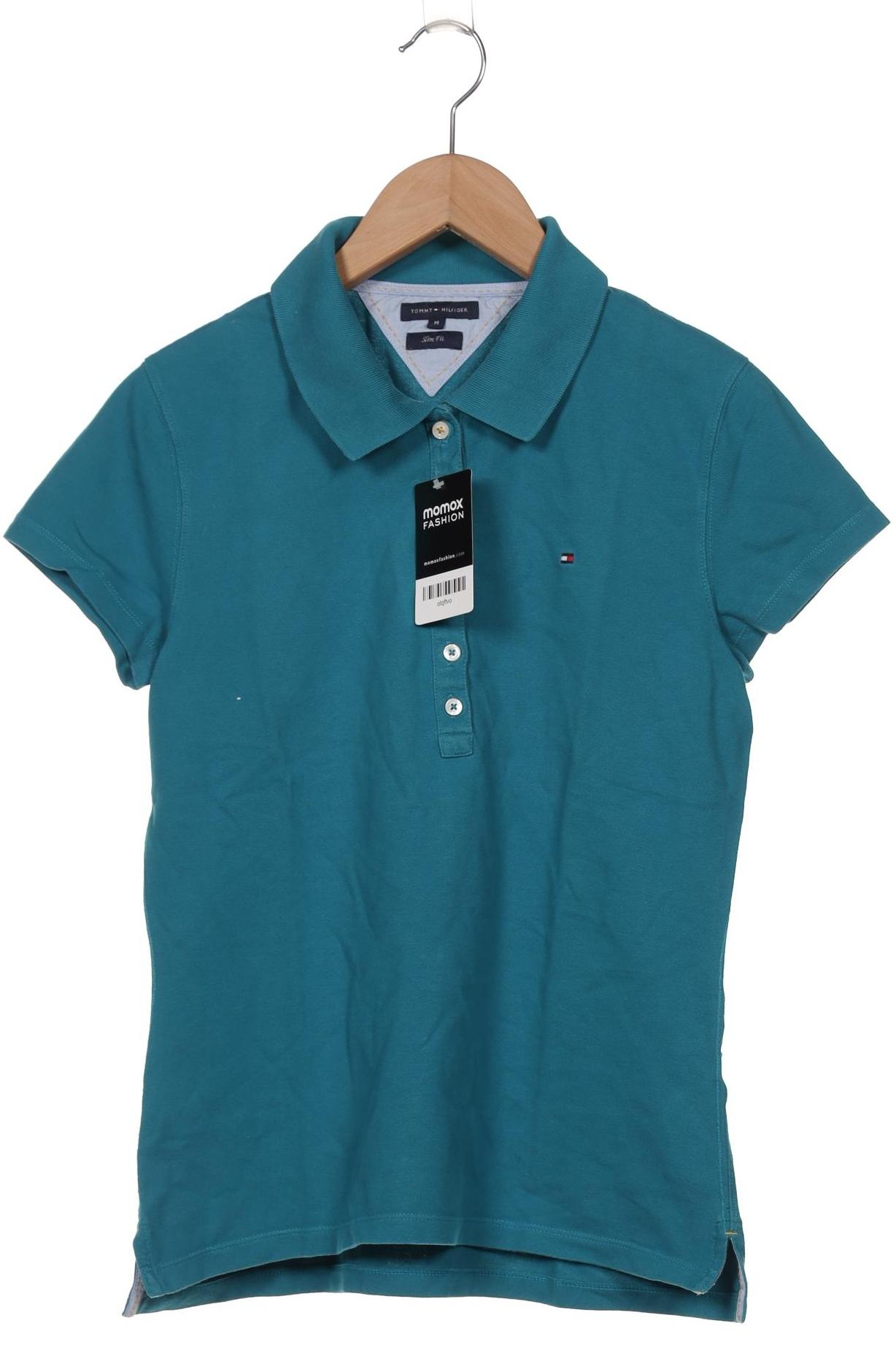 

Tommy Hilfiger Damen Poloshirt, türkis, Gr. 38