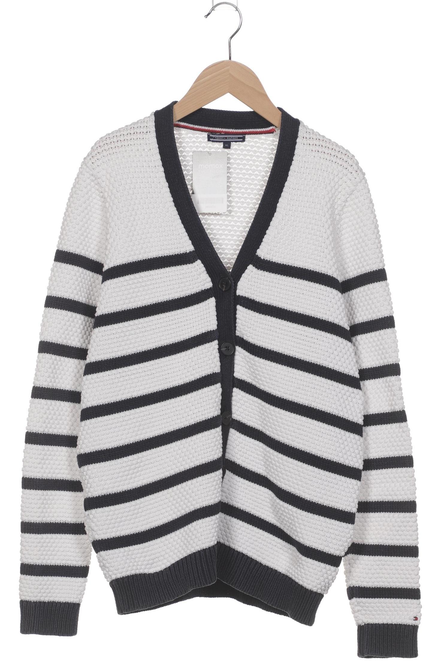 

Tommy Hilfiger Damen Strickjacke, weiß, Gr. 44