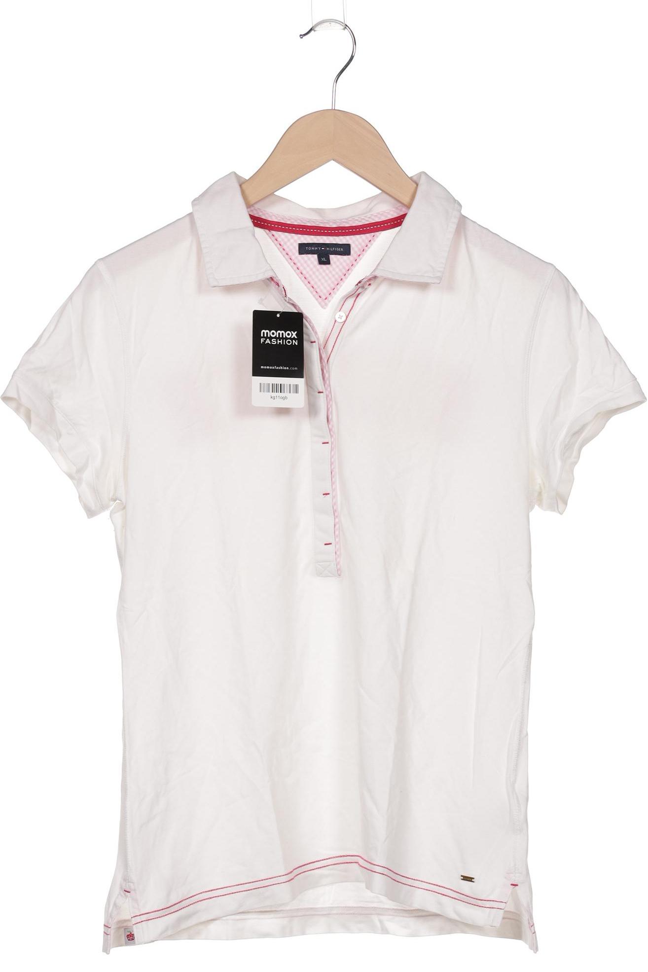 

Tommy Hilfiger Damen Poloshirt, weiß, Gr. 44