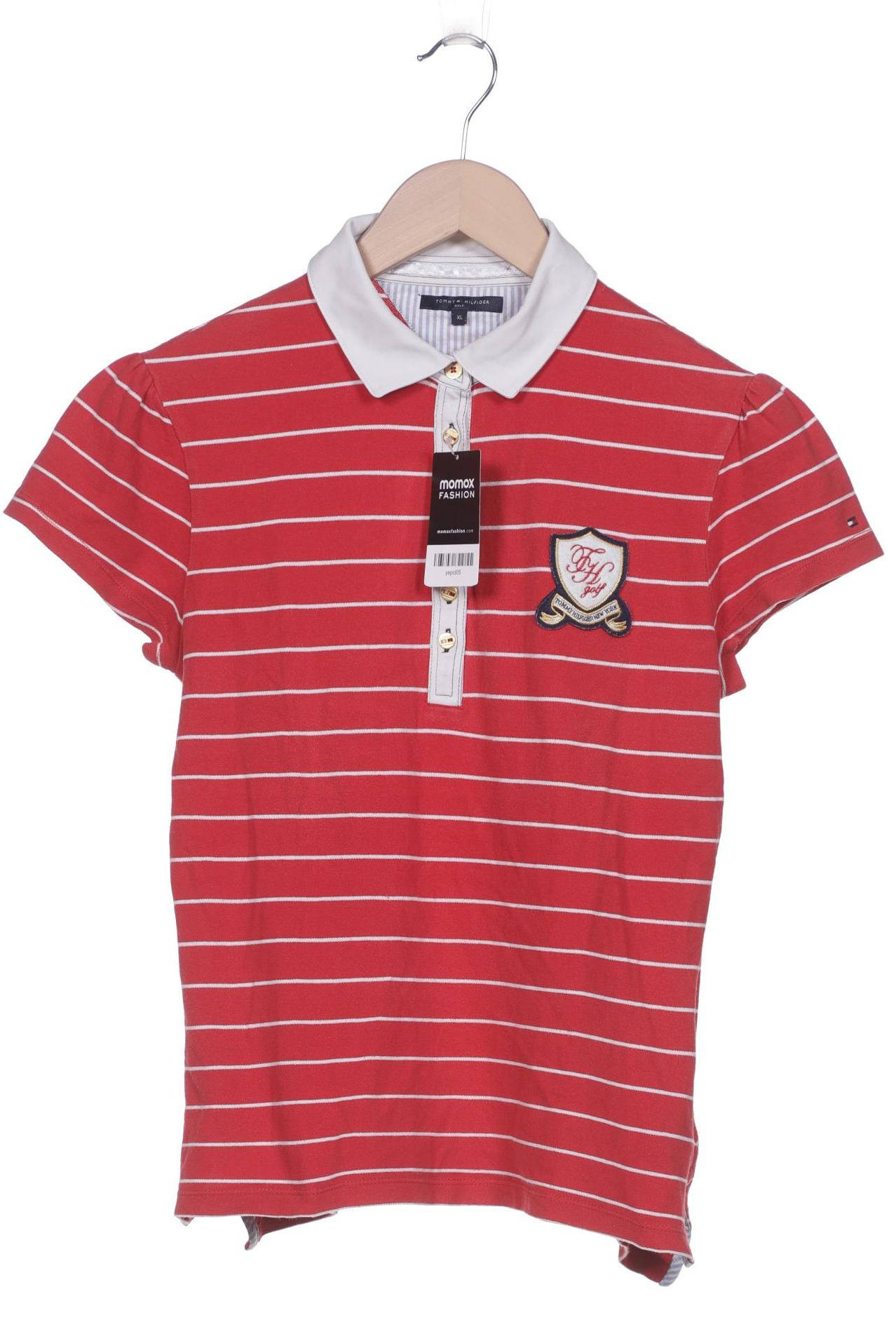 

Tommy Hilfiger Damen Poloshirt, rot, Gr. 44