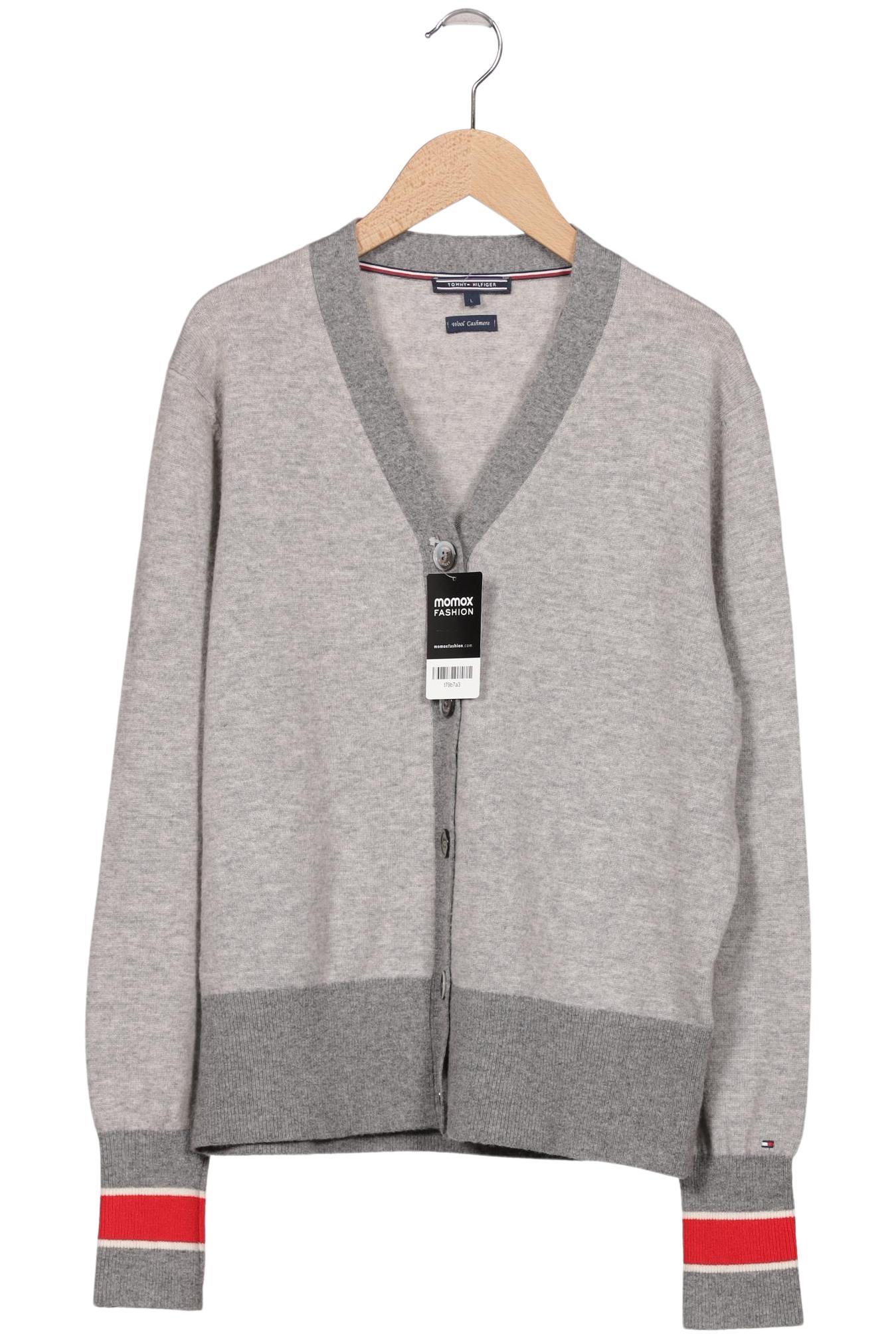 

Tommy Hilfiger Damen Strickjacke, grau, Gr. 42