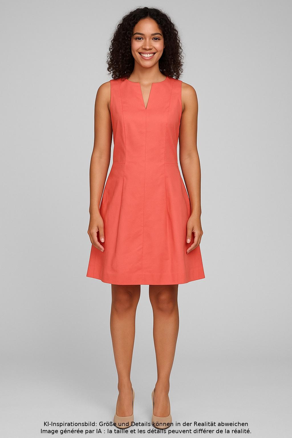 

Tommy Hilfiger Damen Kleid, orange, Gr. 8