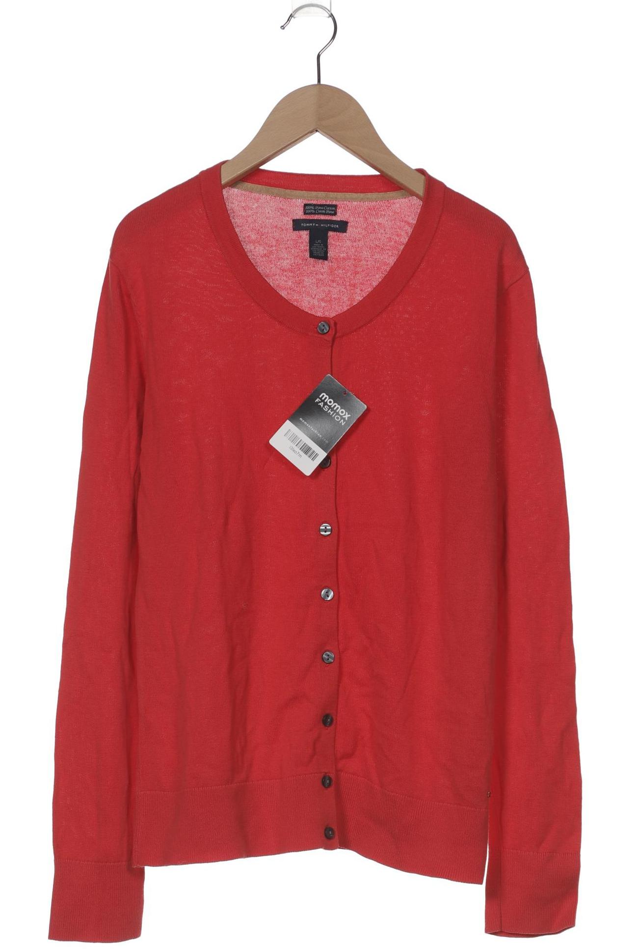 

Tommy Hilfiger Damen Strickjacke, rot, Gr. 42