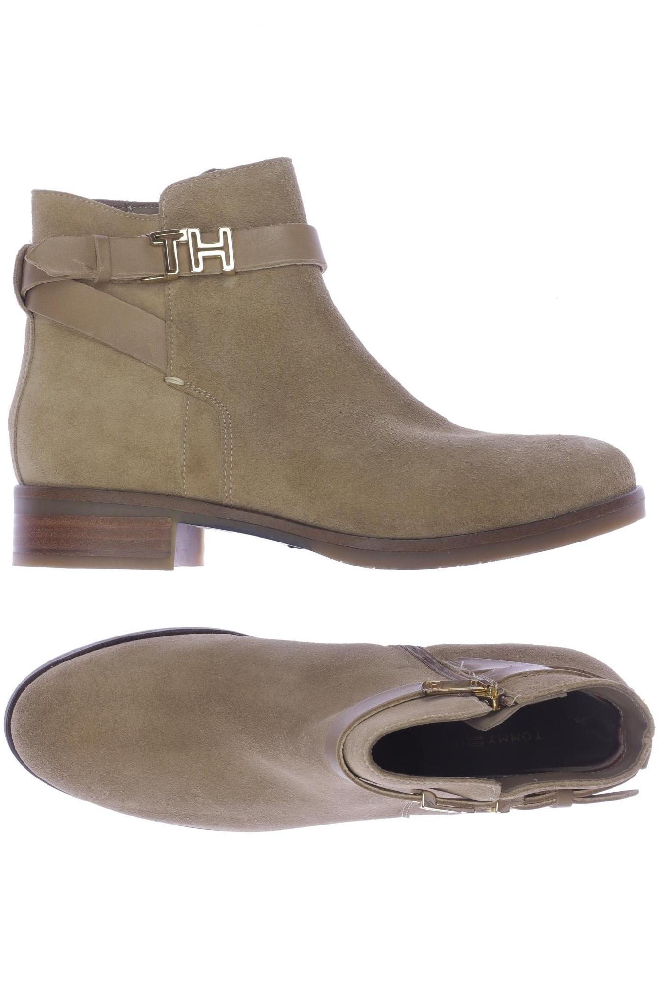 

Tommy Hilfiger Damen Stiefelette, beige, Gr. 37