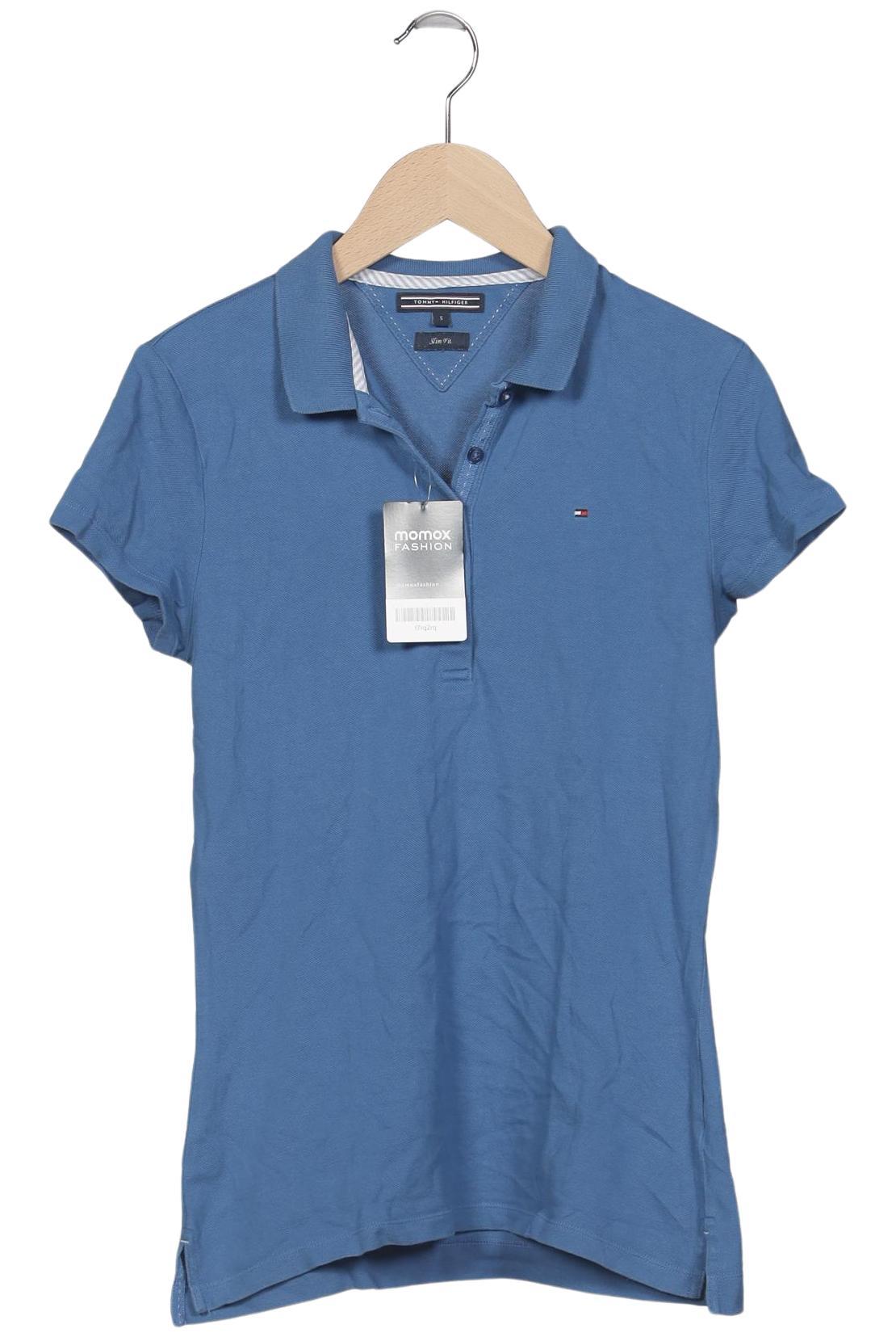 

Tommy Hilfiger Damen Poloshirt, blau, Gr. 36