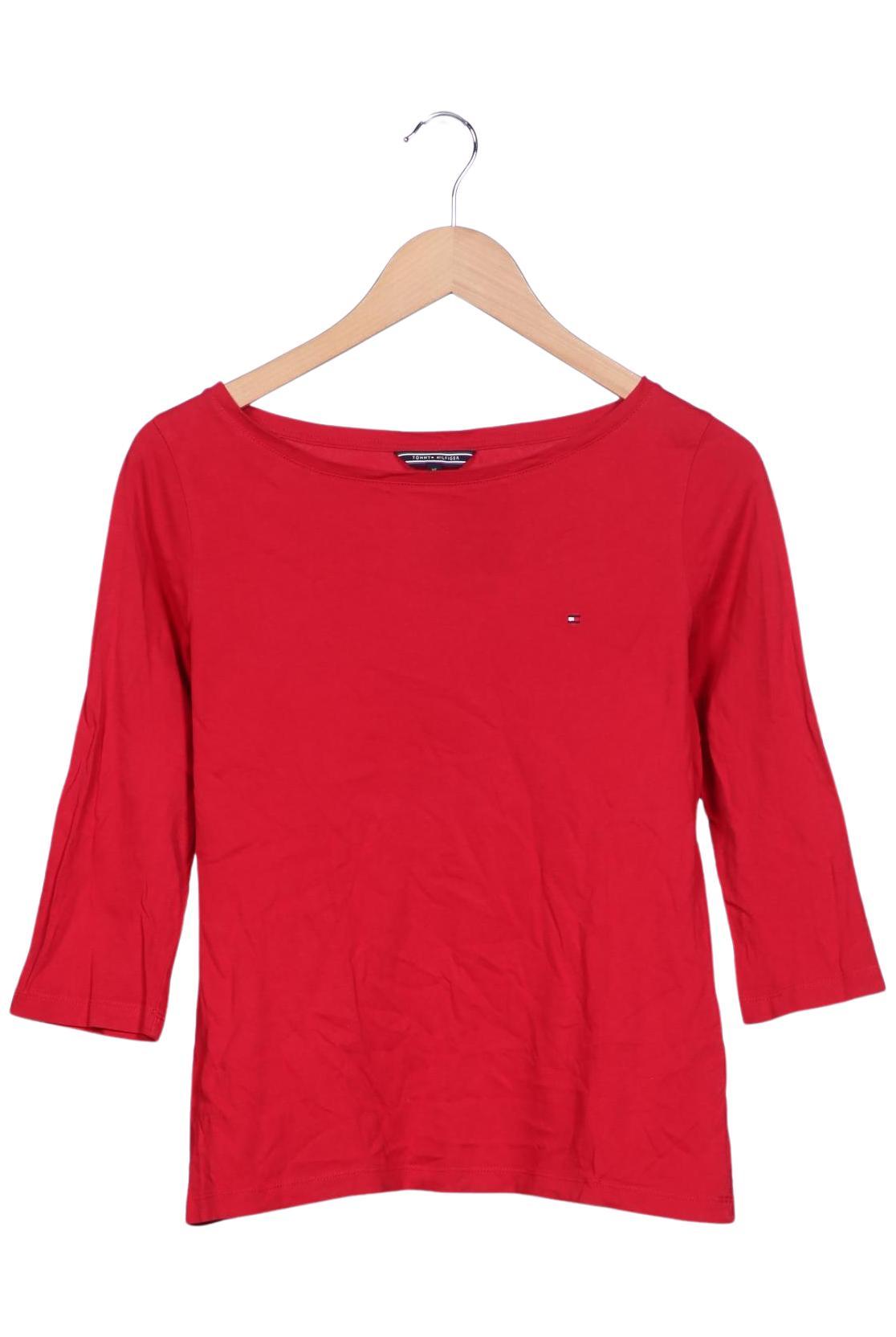 

Tommy Hilfiger Damen Langarmshirt, rot, Gr. 34
