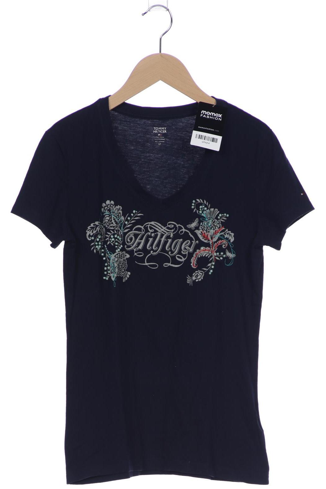 

Tommy Hilfiger Damen T-Shirt, marineblau, Gr. 36