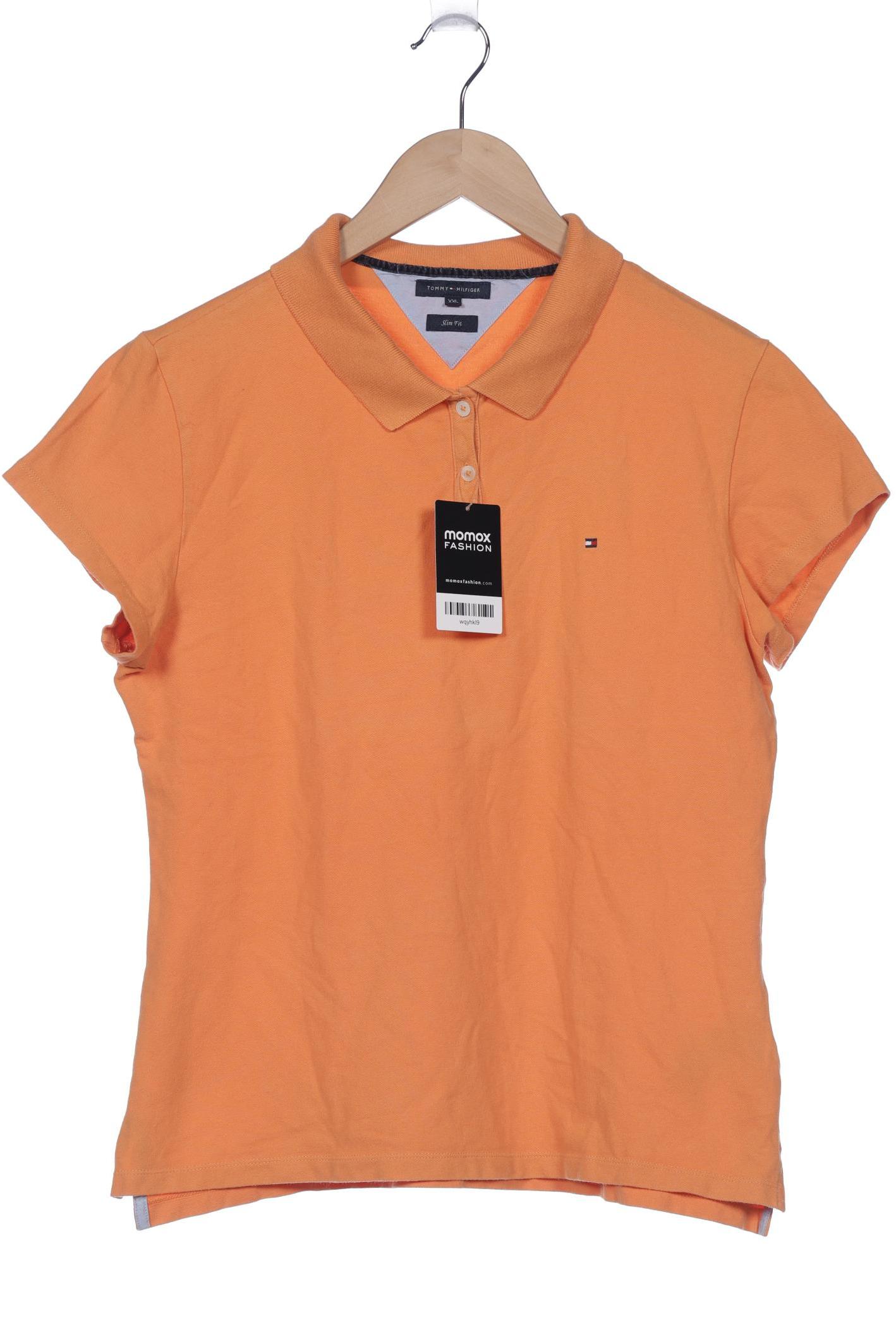 

Tommy Hilfiger Damen Poloshirt, orange, Gr. 46
