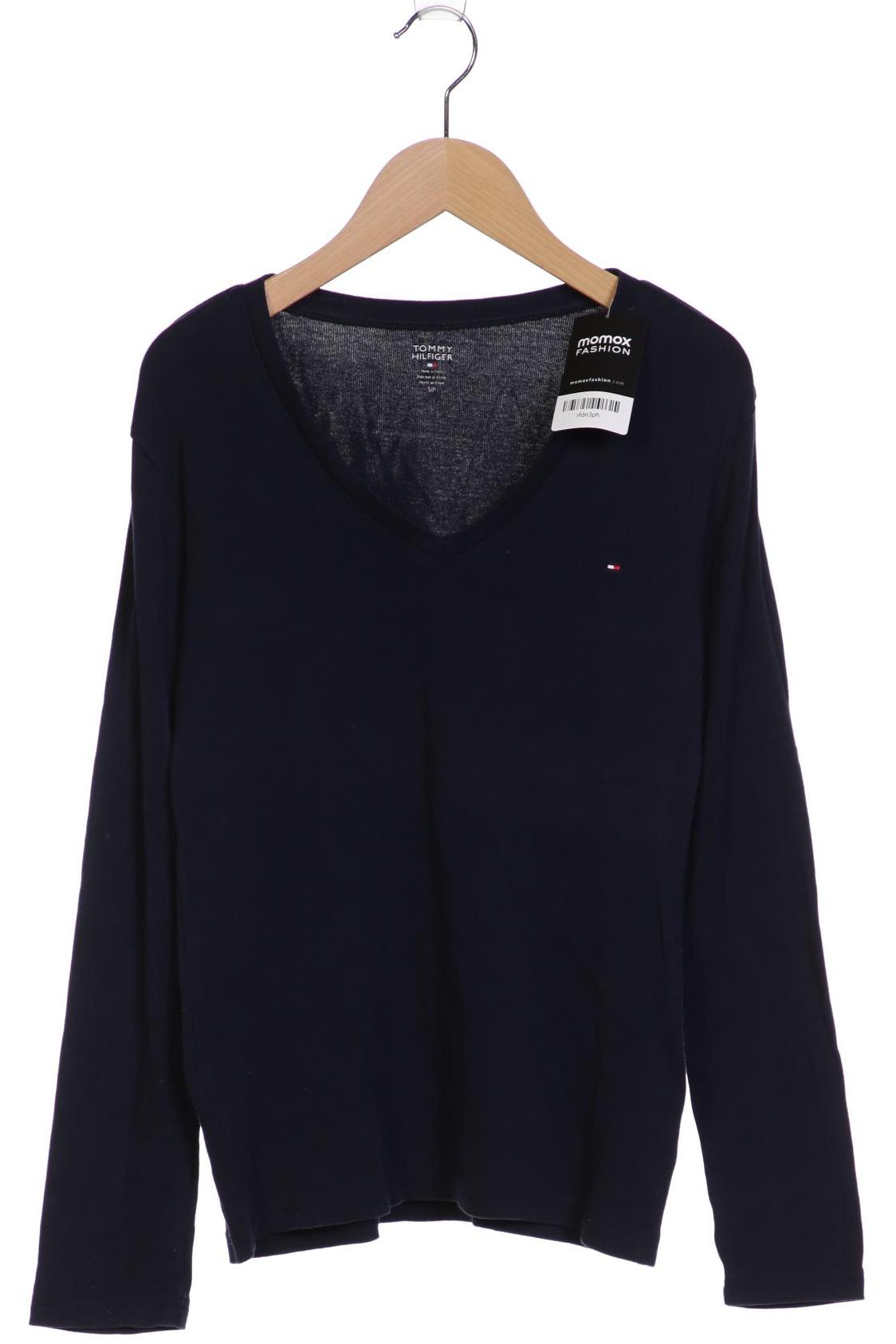 

Tommy Hilfiger Damen Langarmshirt, marineblau
