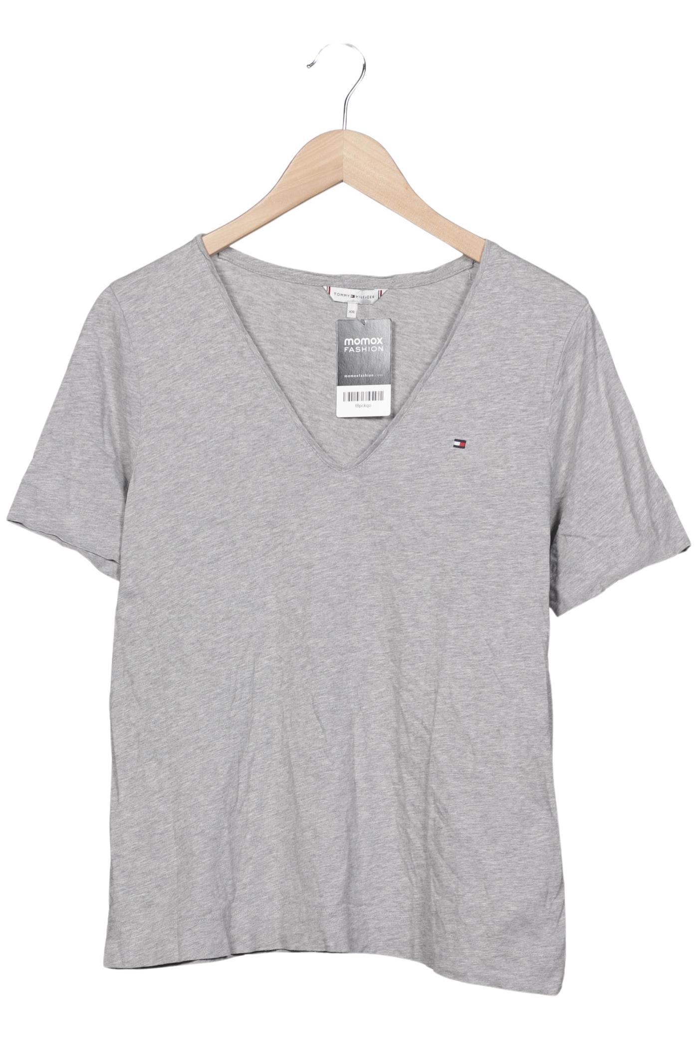 

Tommy Hilfiger Damen T-Shirt, grau, Gr. 46