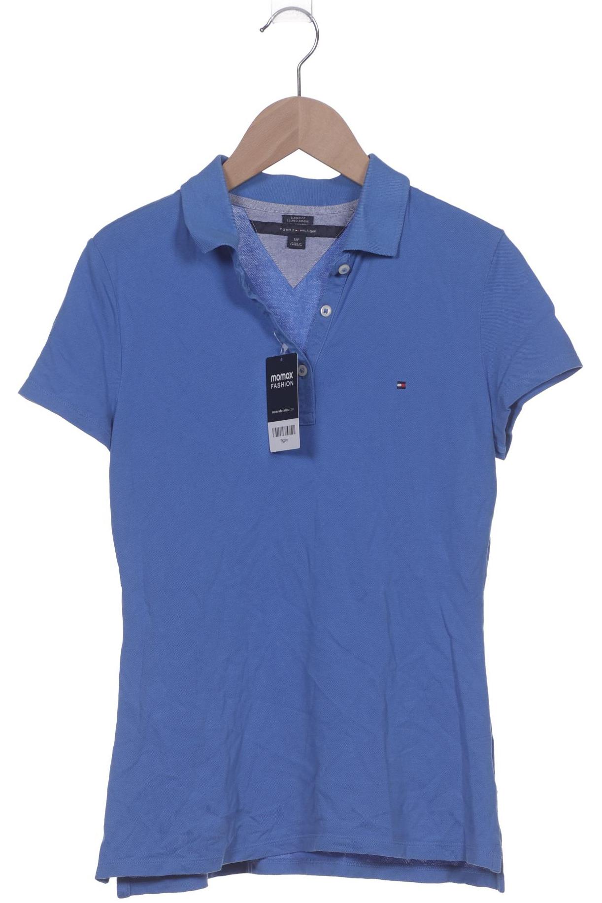 

Tommy Hilfiger Damen Poloshirt, blau, Gr. 36