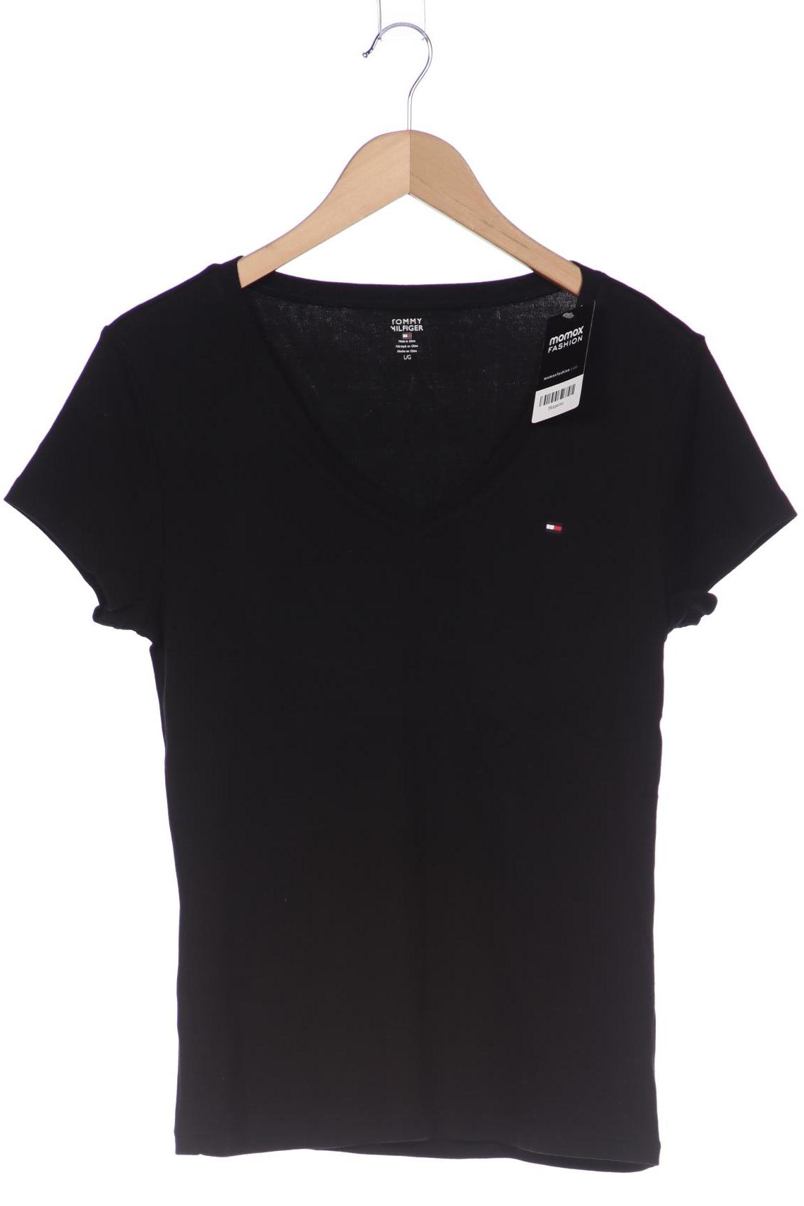 

Tommy Hilfiger Damen T-Shirt, schwarz, Gr. 42