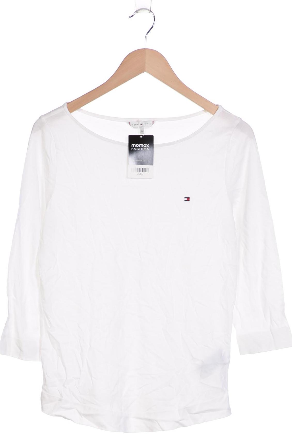 

Tommy Hilfiger Damen Langarmshirt, weiß, Gr. 38