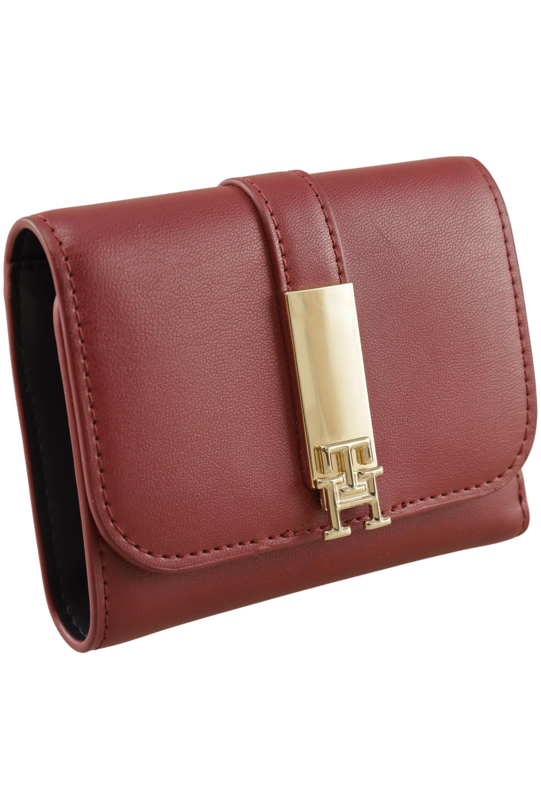 

Tommy Hilfiger Damen Portemonnaie, rot, Gr.