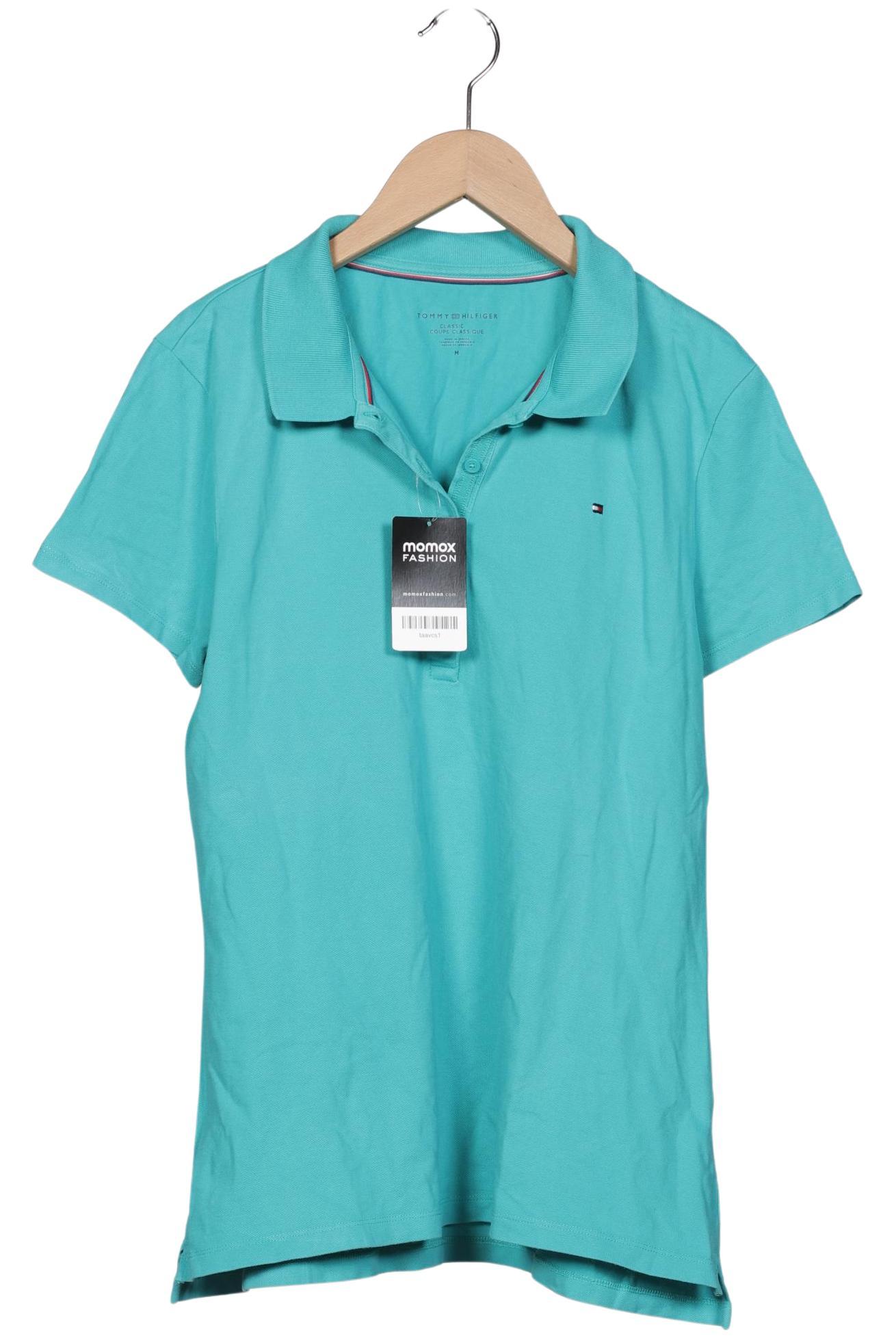 

Tommy Hilfiger Damen Poloshirt, türkis, Gr. 38