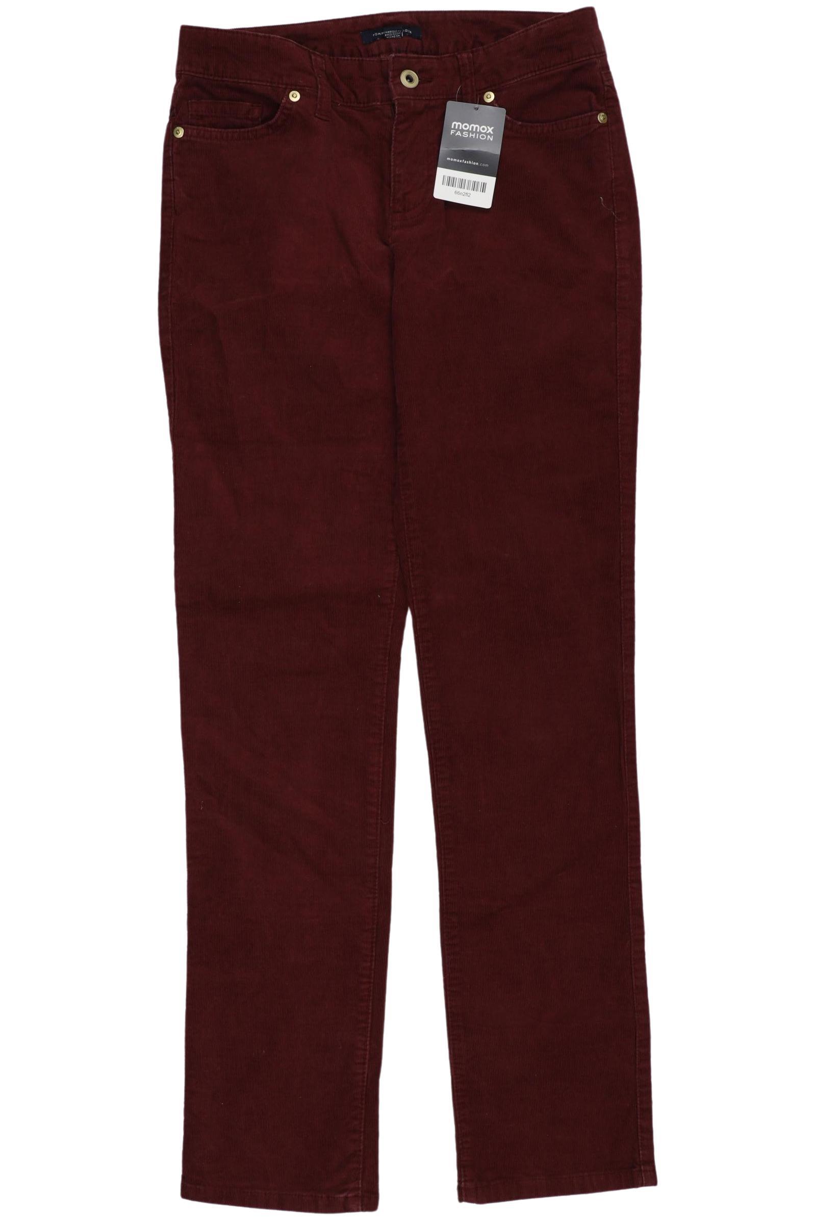 

Tommy Hilfiger Damen Stoffhose, bordeaux, Gr. 0
