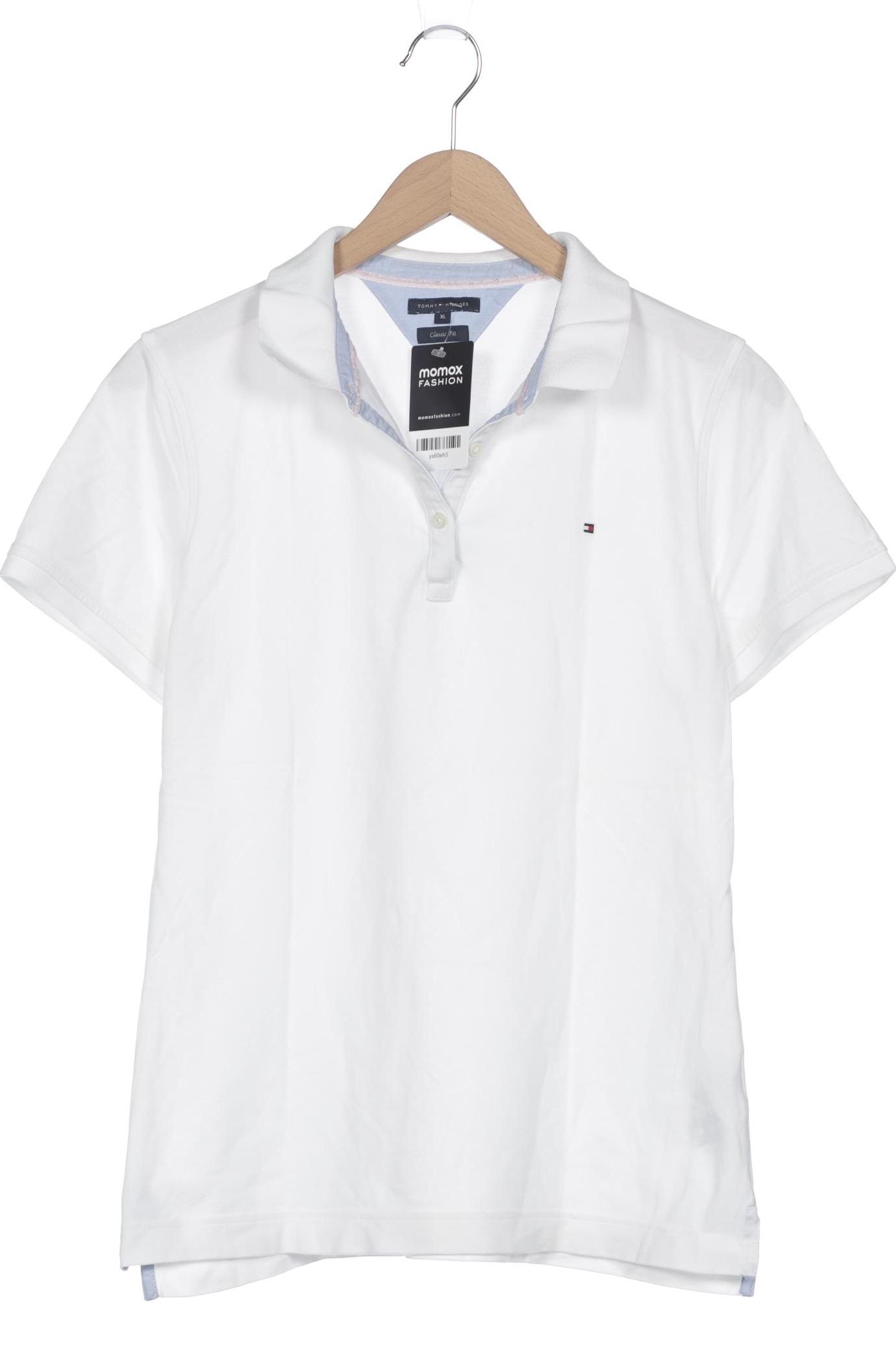 

Tommy Hilfiger Damen Poloshirt, weiß, Gr. 44
