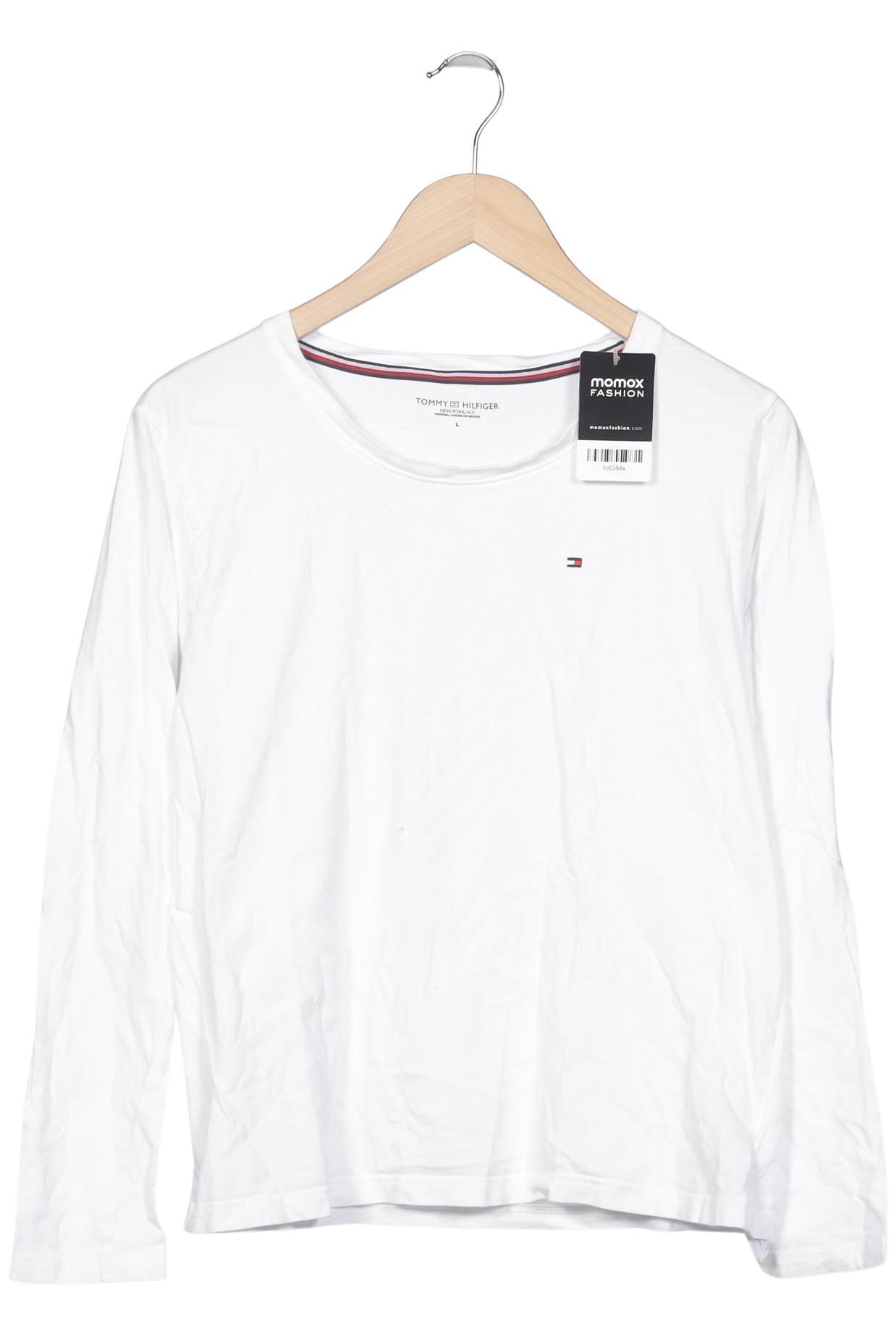 

Tommy Hilfiger Damen Langarmshirt, weiß, Gr. 42