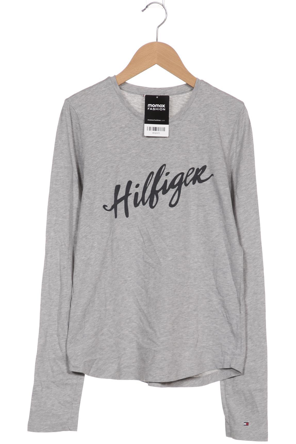 

Tommy Hilfiger Damen Langarmshirt, grau, Gr. 34