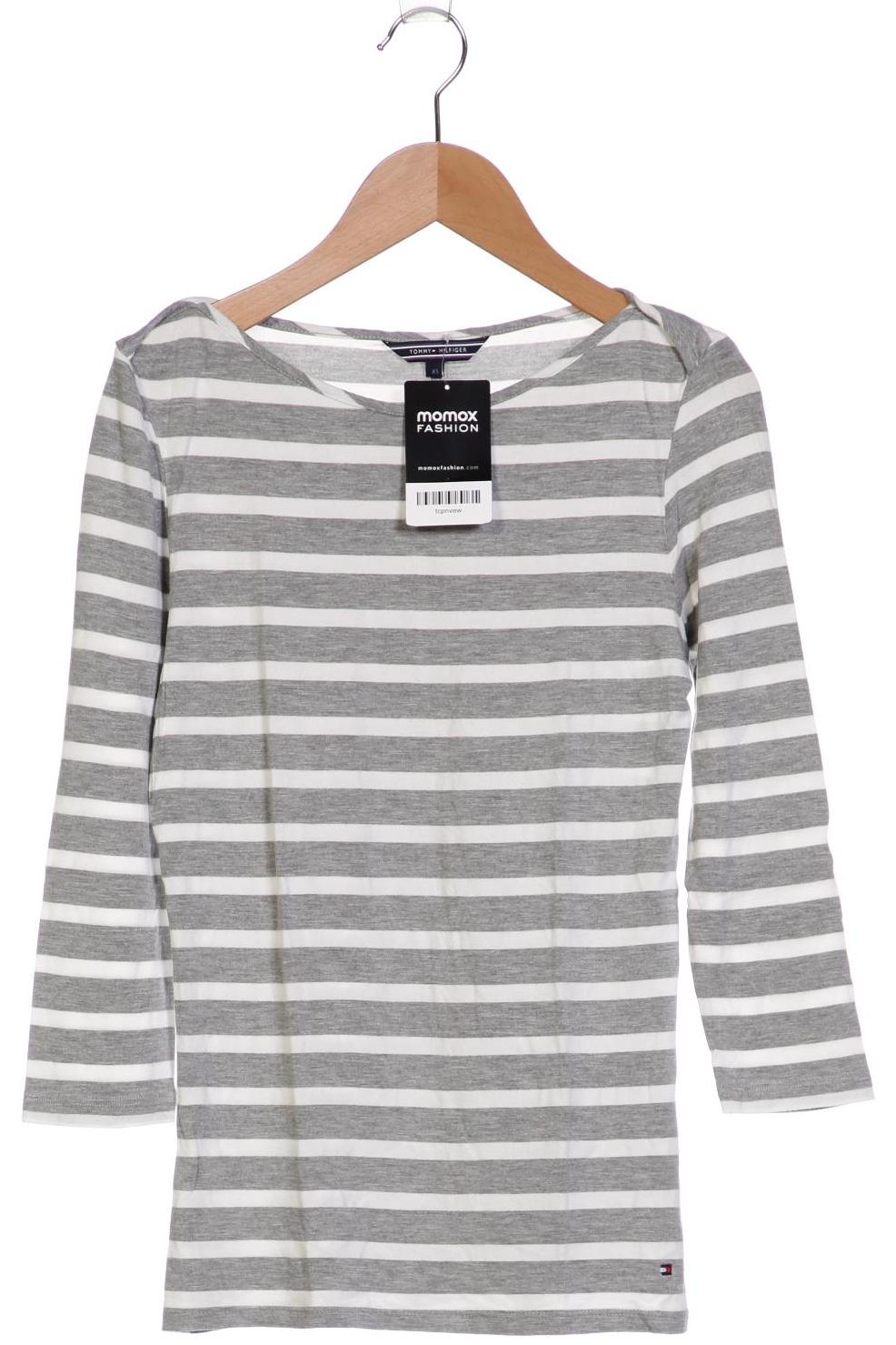 

Tommy Hilfiger Damen Langarmshirt, grau, Gr. 34