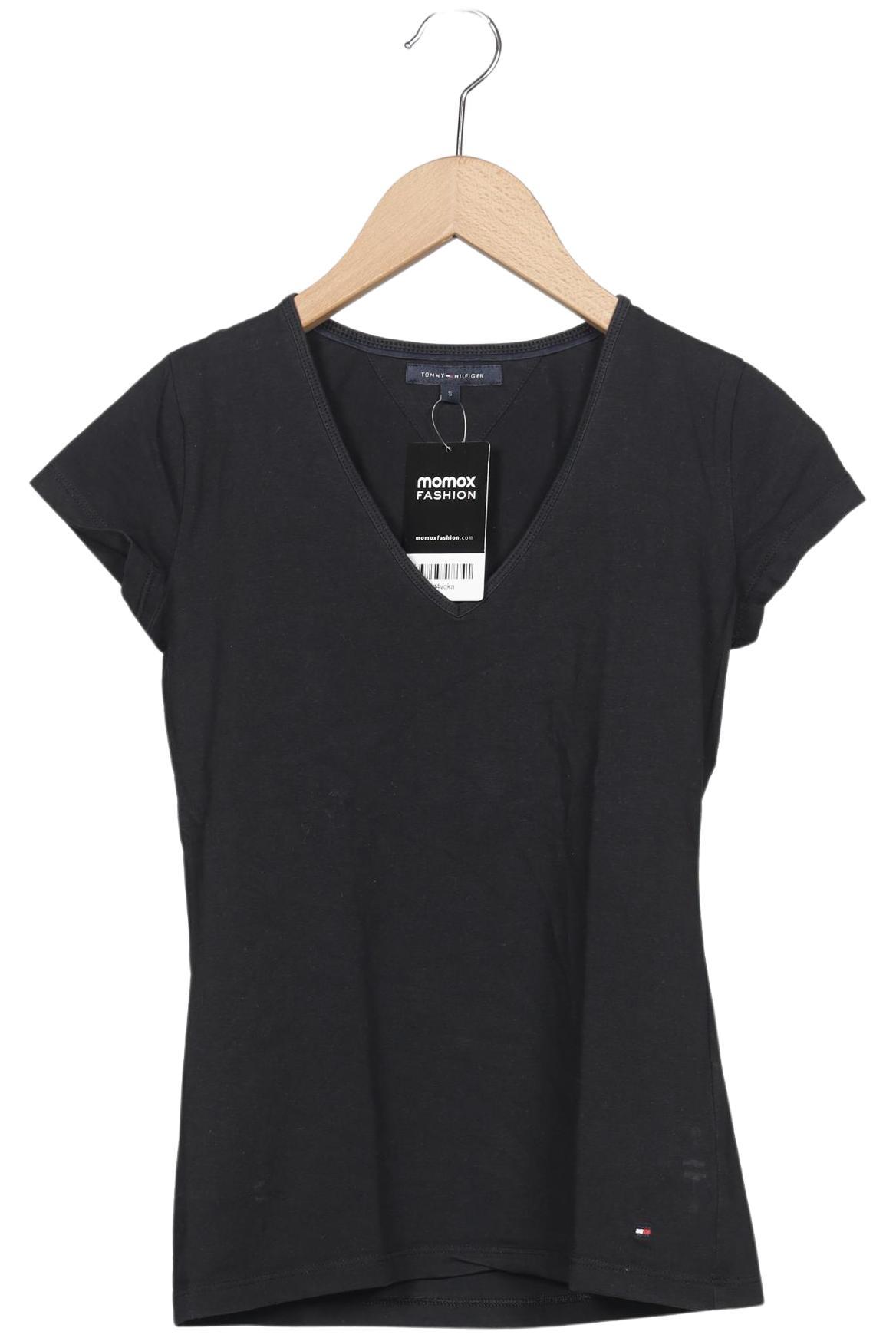 

Tommy Hilfiger Damen T-Shirt, schwarz, Gr. 36