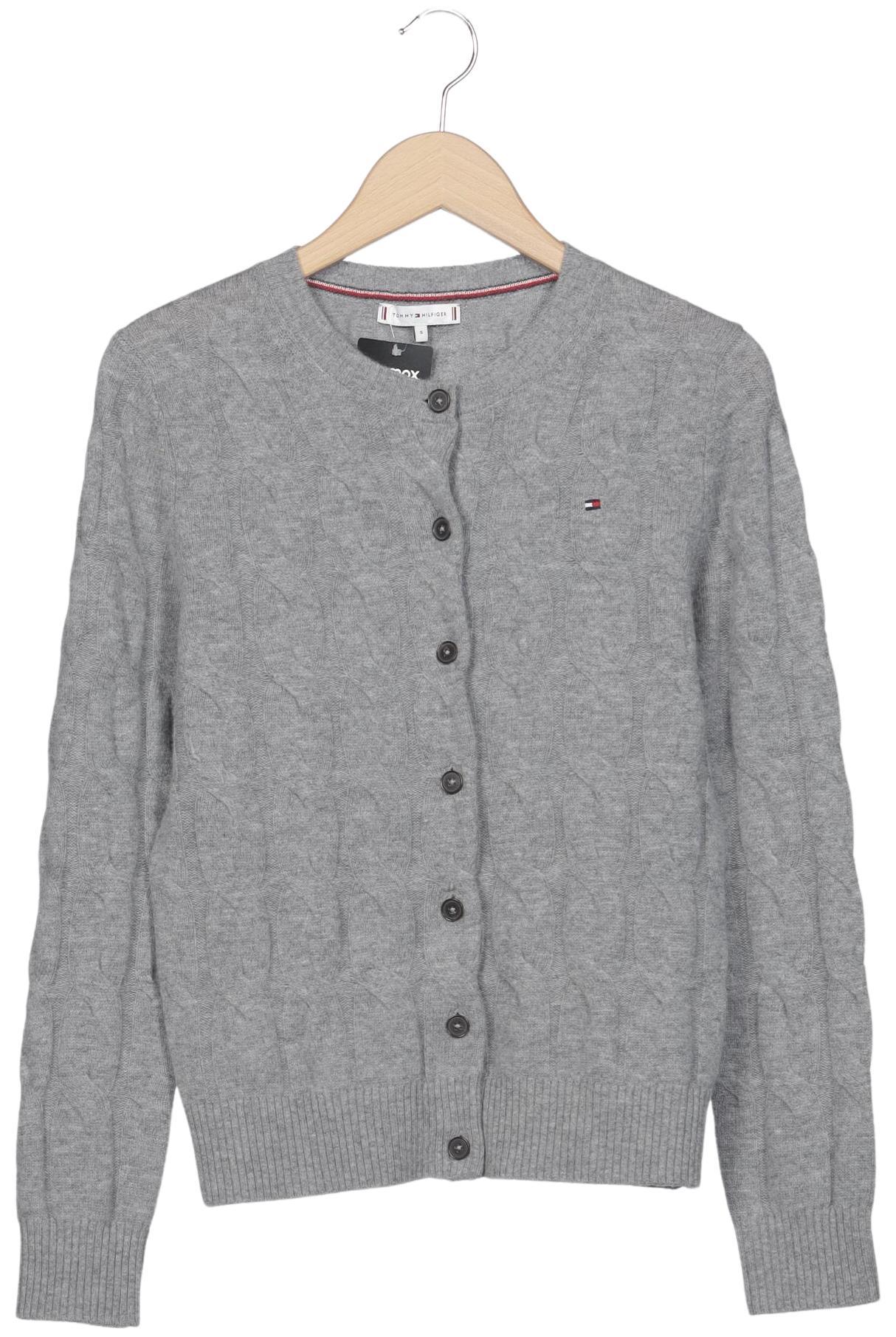 

Tommy Hilfiger Damen Strickjacke, grau, Gr. 36