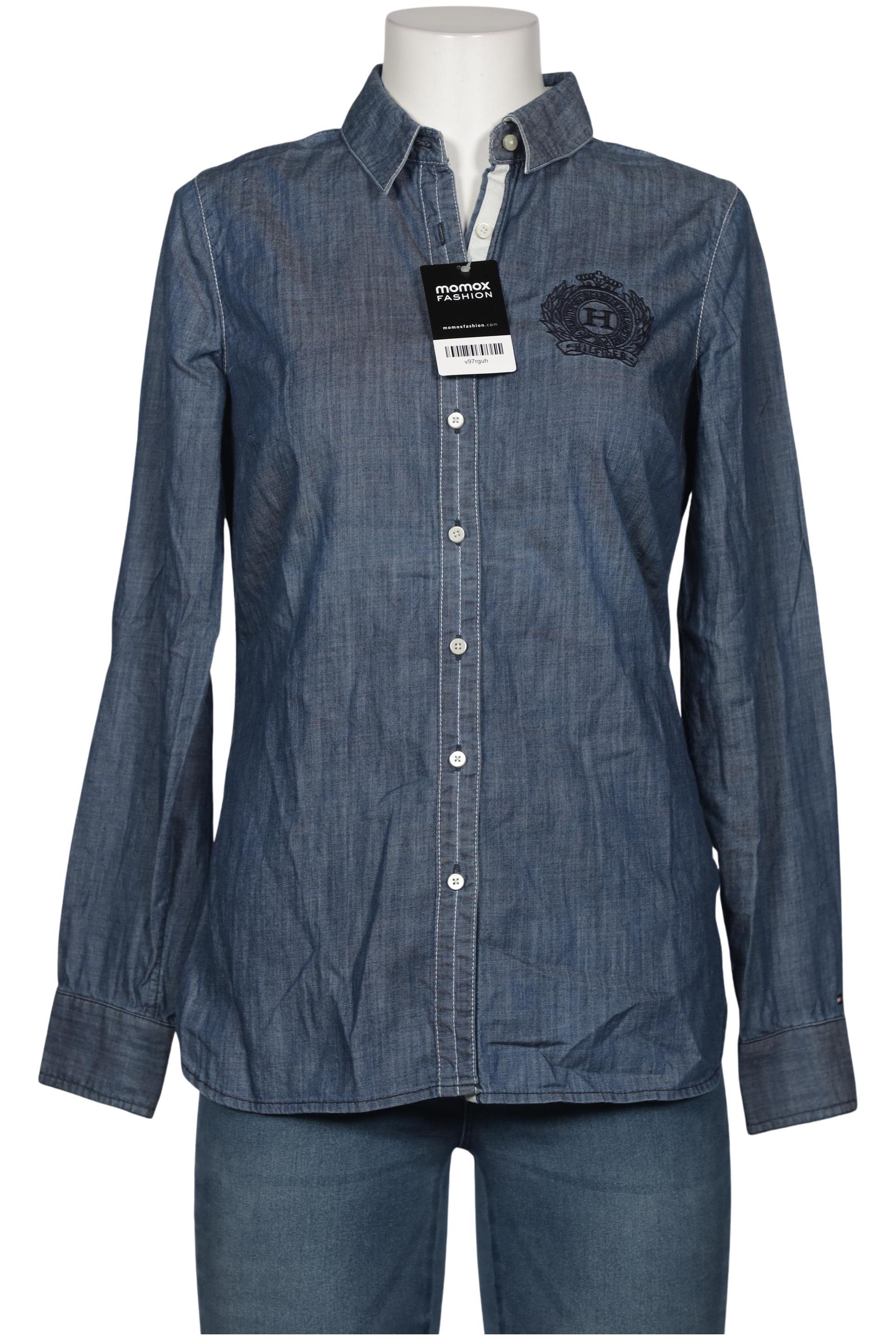 

Tommy Hilfiger Damen Bluse, blau, Gr. 10