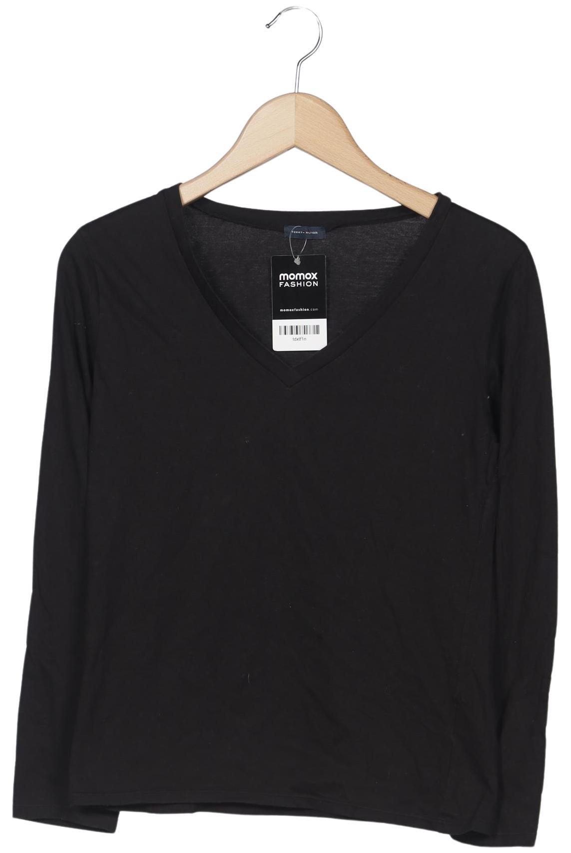 

Tommy Hilfiger Damen Langarmshirt, schwarz, Gr. 42