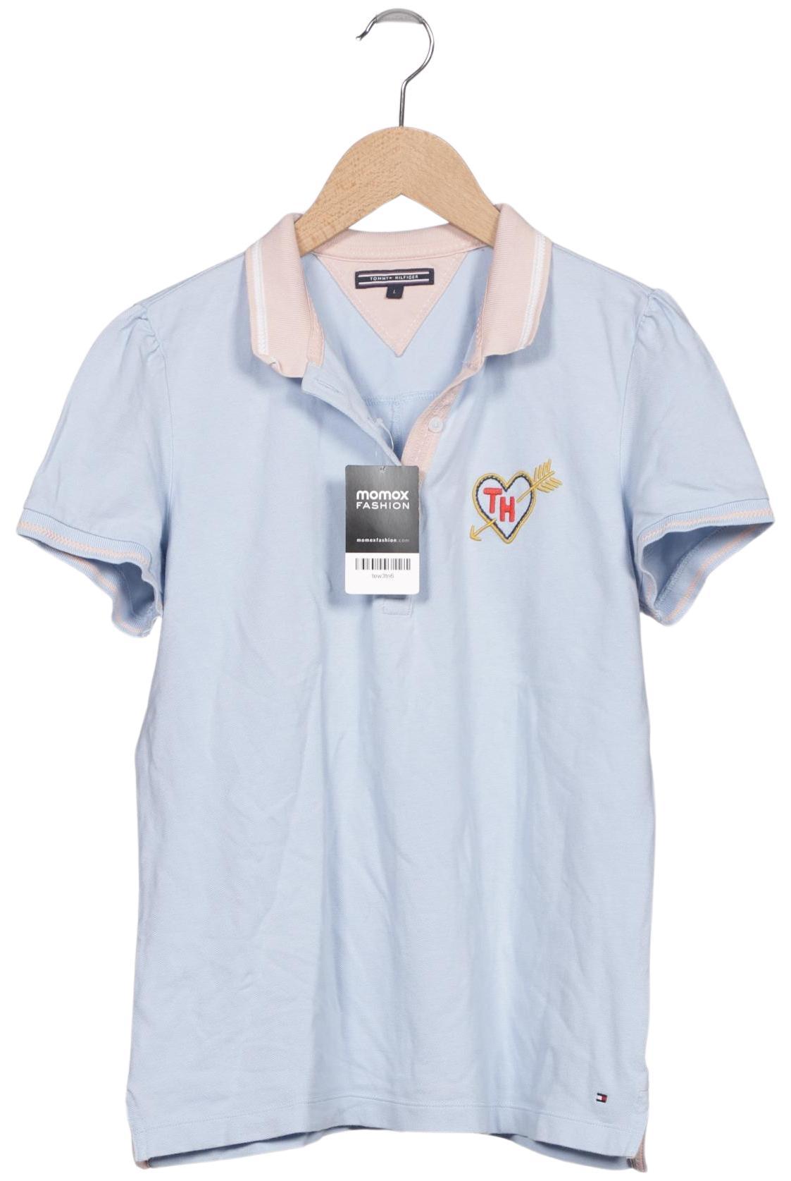 

Tommy Hilfiger Damen Poloshirt, hellblau, Gr. 42