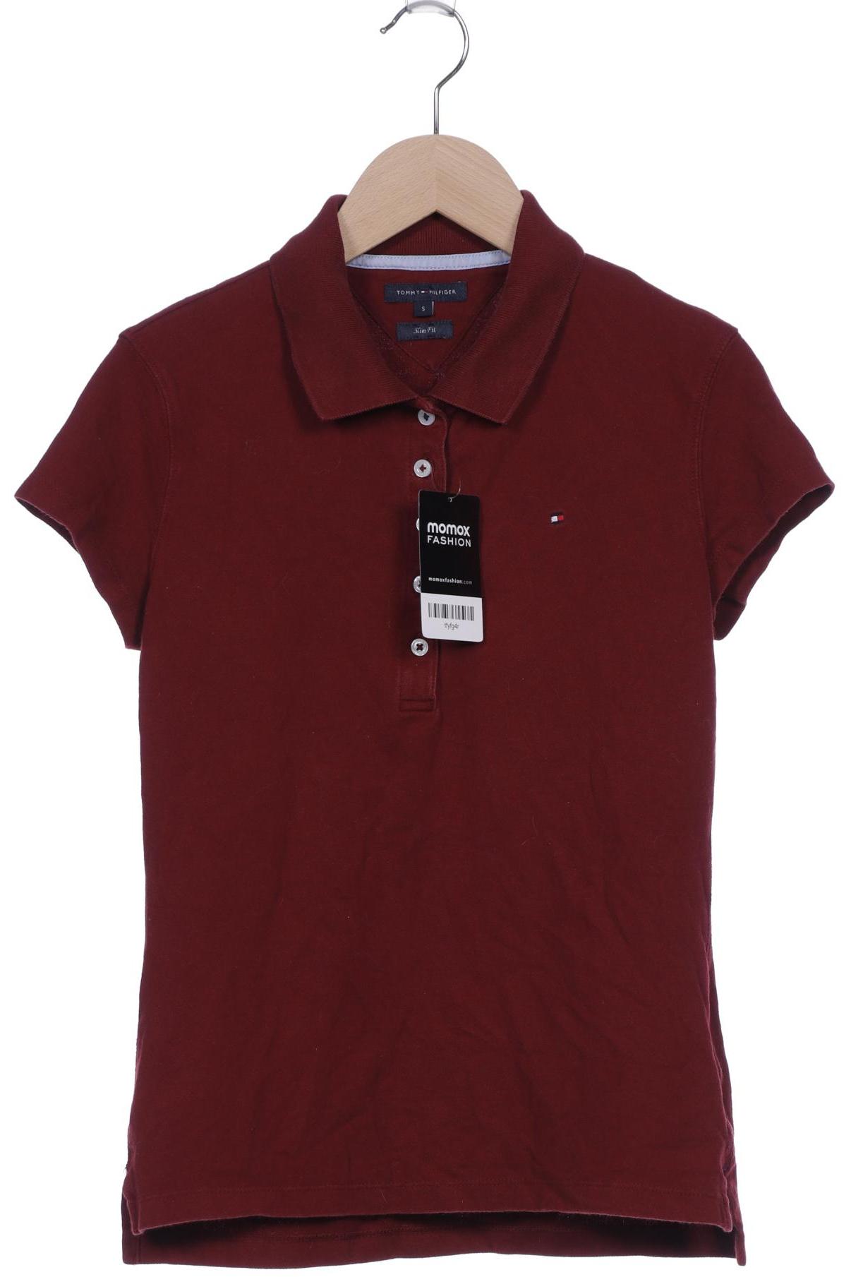 

Tommy Hilfiger Damen Poloshirt, bordeaux