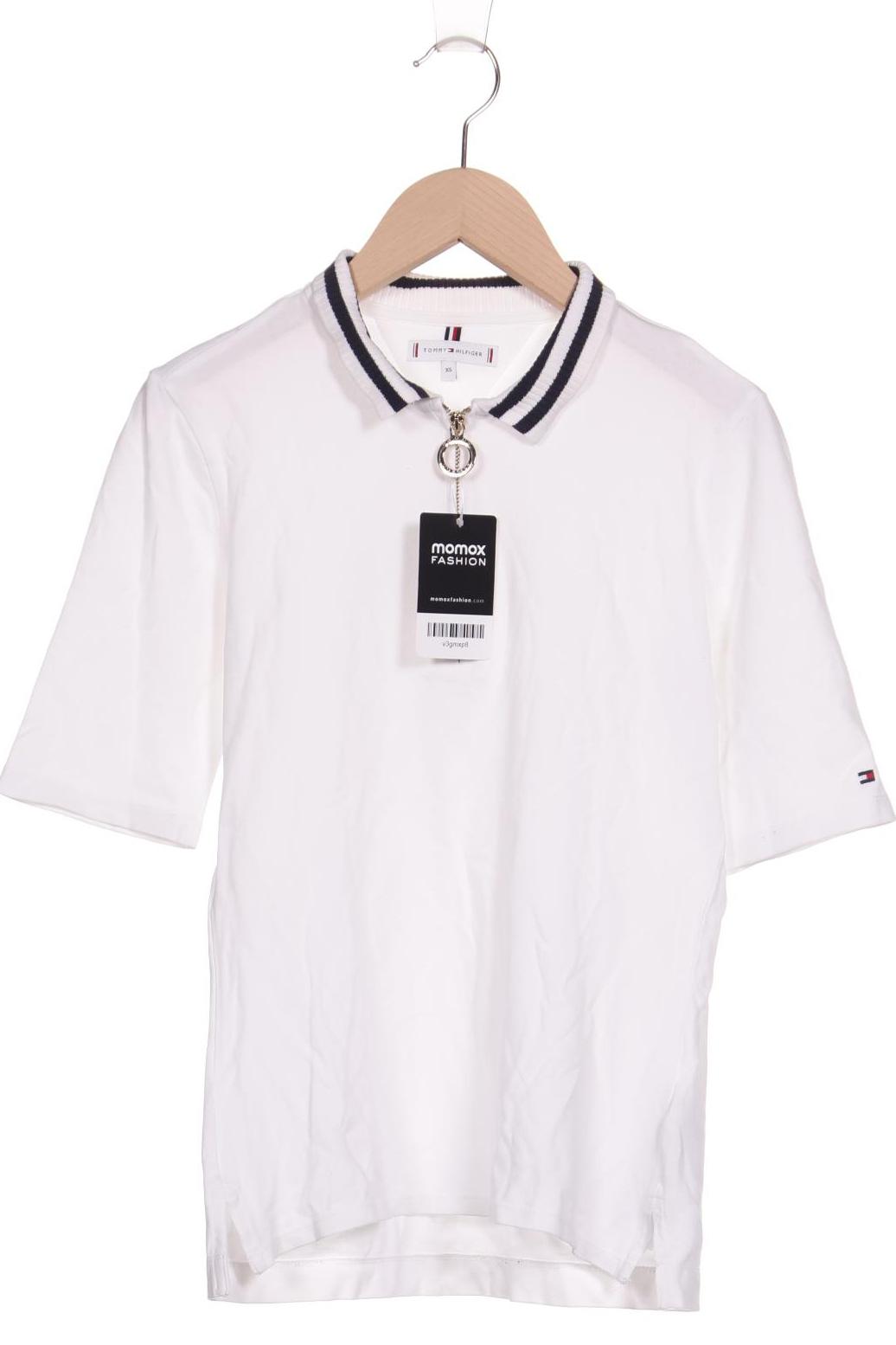 

Tommy Hilfiger Damen Poloshirt, weiß, Gr. 34