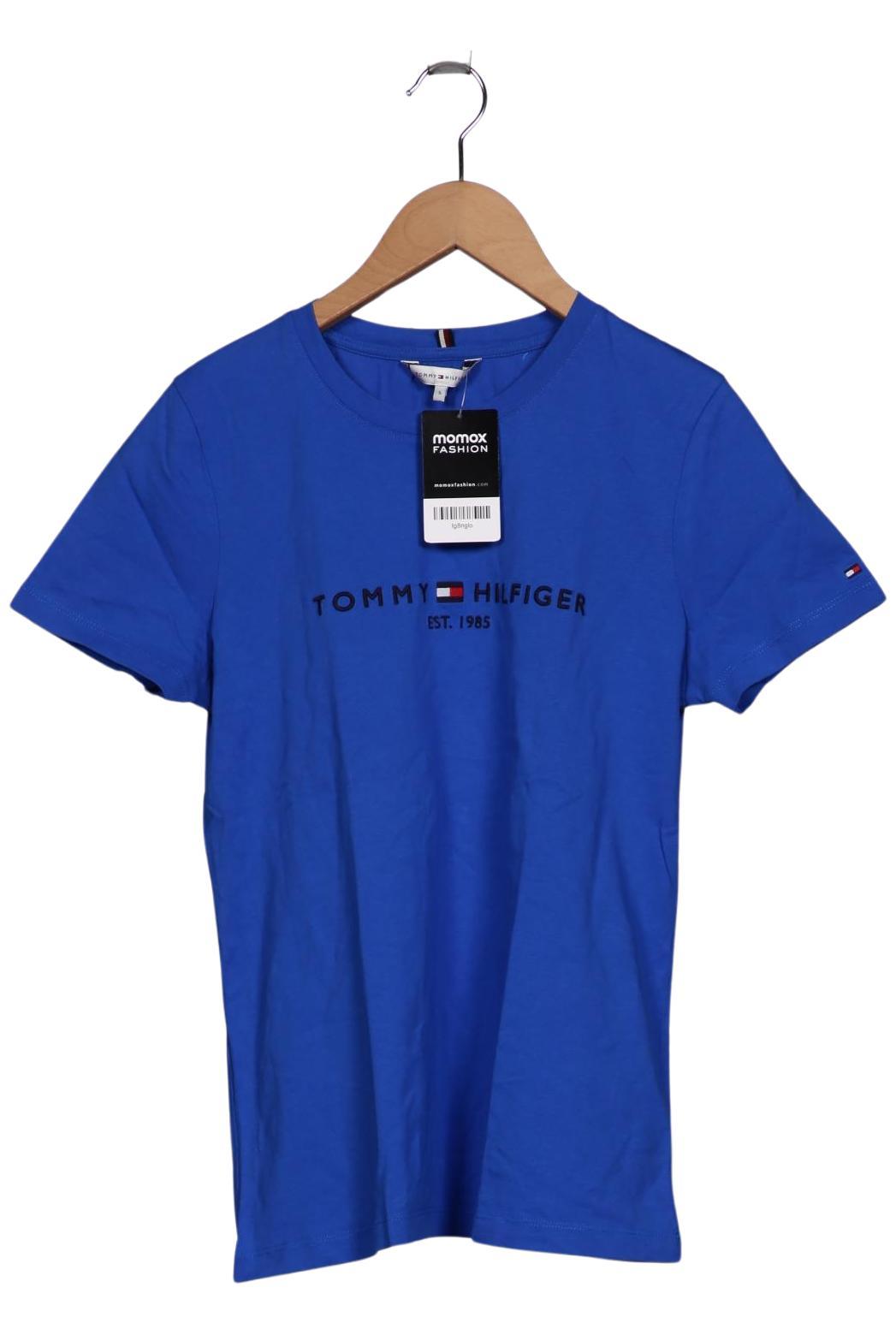 

Tommy Hilfiger Damen T-Shirt, blau, Gr. 36