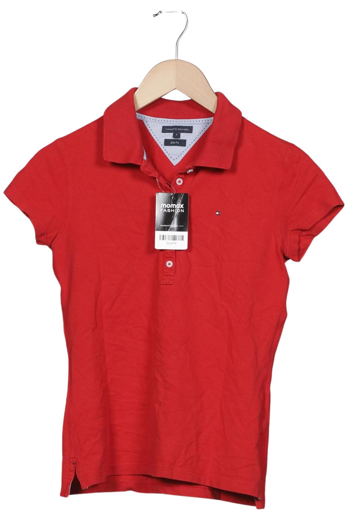 

Tommy Hilfiger Damen Poloshirt, rot, Gr. 36