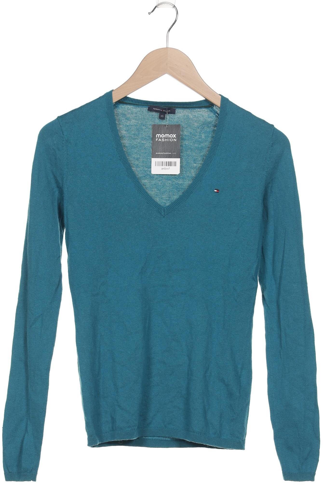 

Tommy Hilfiger Damen Pullover, türkis, Gr. 34