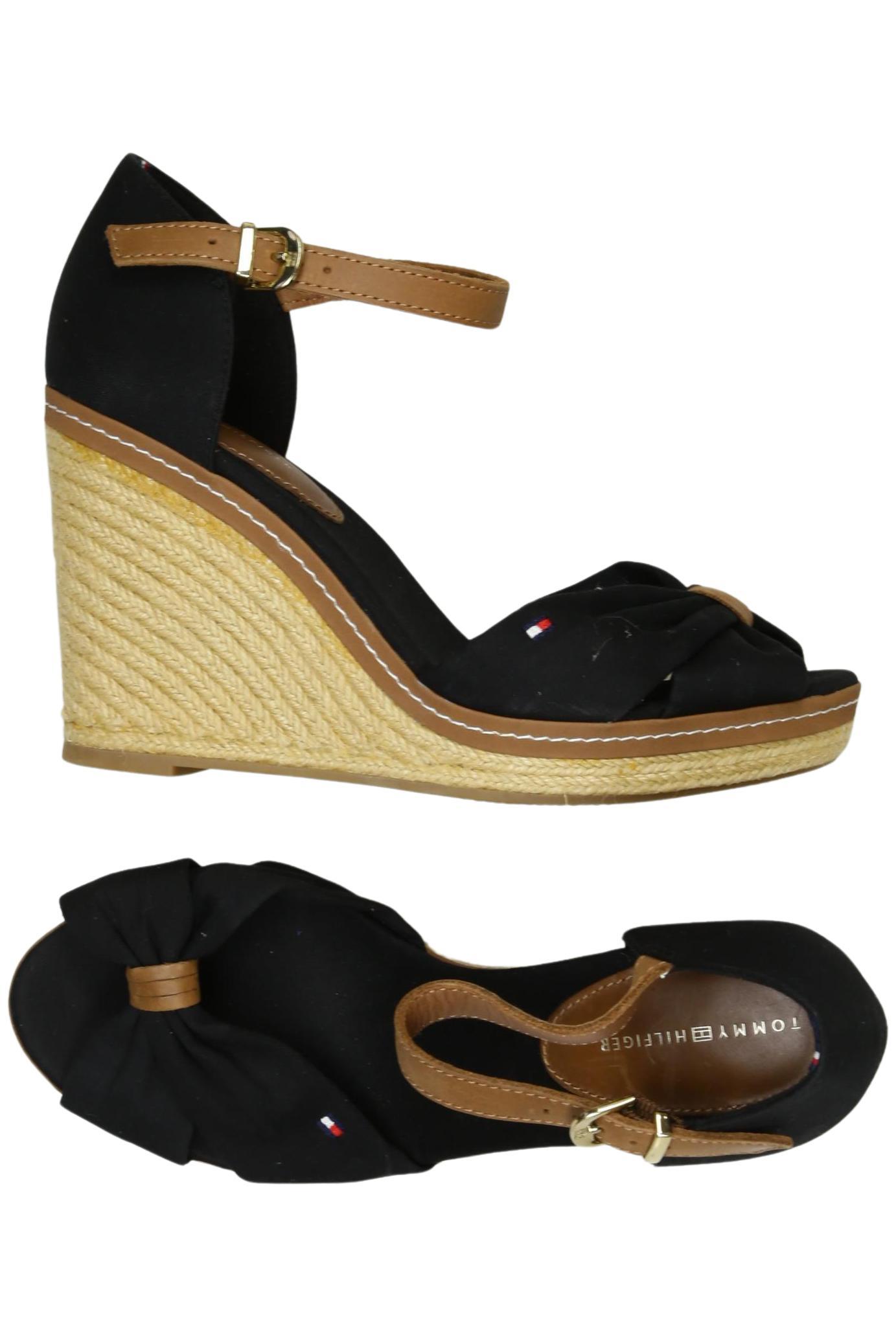 

Tommy Hilfiger Damen Sandale, schwarz, Gr. 39