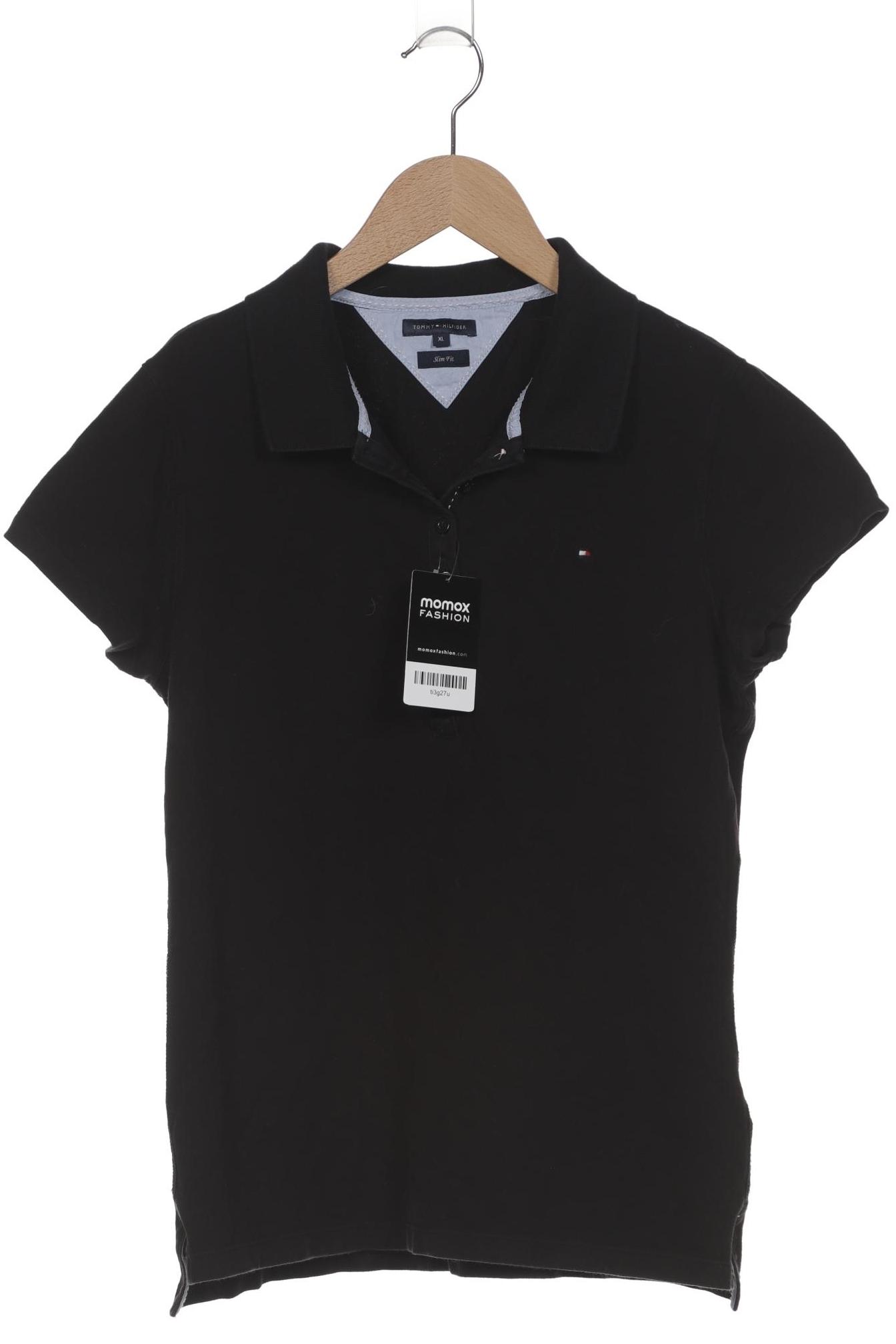 

Tommy Hilfiger Damen Poloshirt, schwarz, Gr. 44