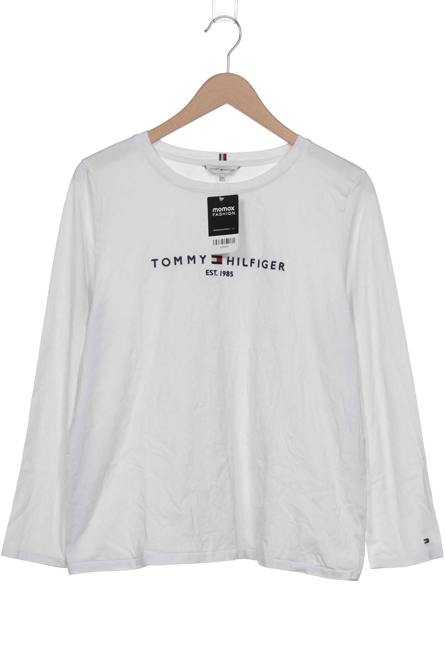 

Tommy Hilfiger Damen Langarmshirt, weiß, Gr. 46