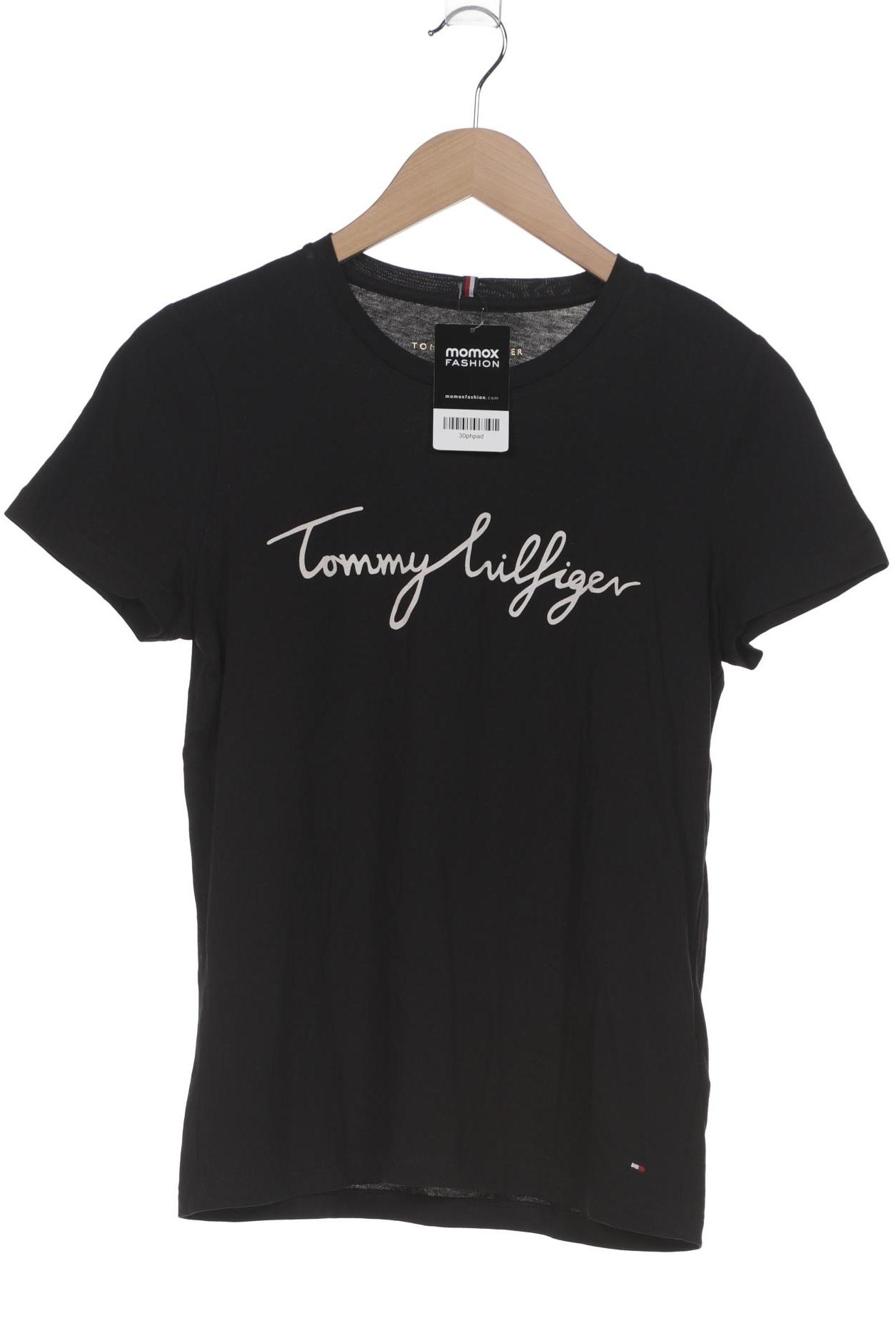 

Tommy Hilfiger Damen T-Shirt, schwarz, Gr. 36