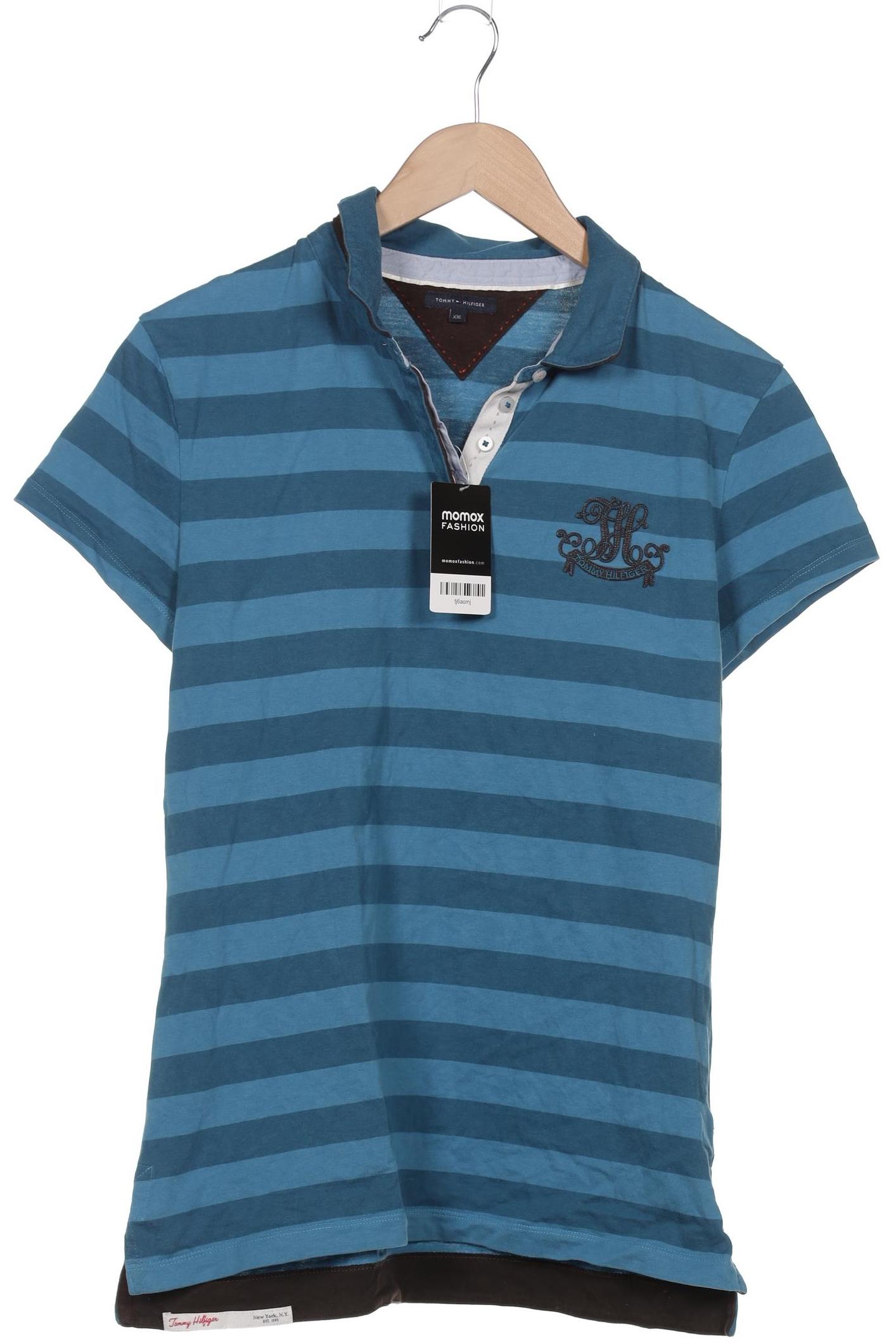 

Tommy Hilfiger Damen Poloshirt, blau, Gr. 46
