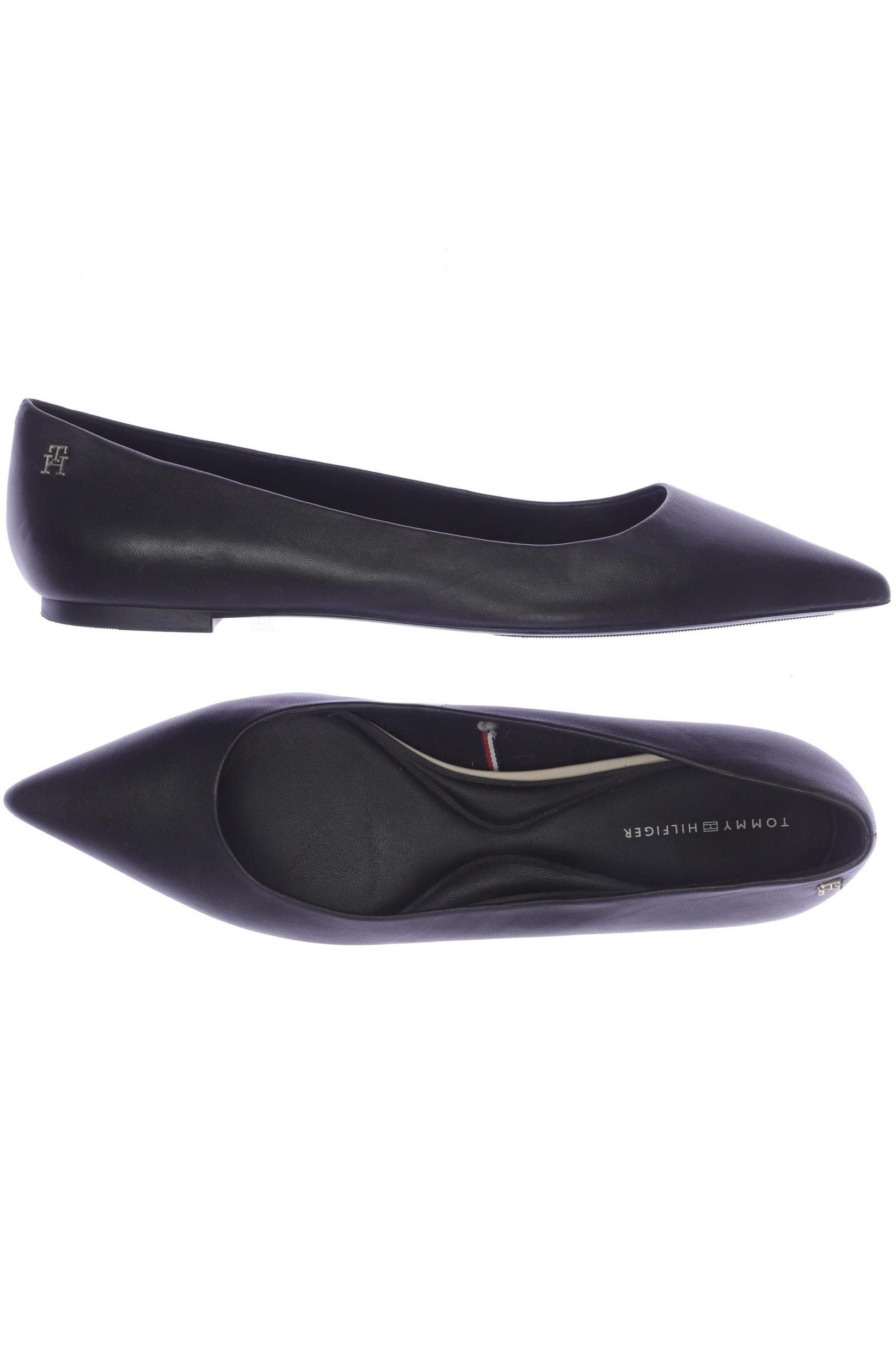 

Tommy Hilfiger Damen Ballerinas, schwarz, Gr. 39