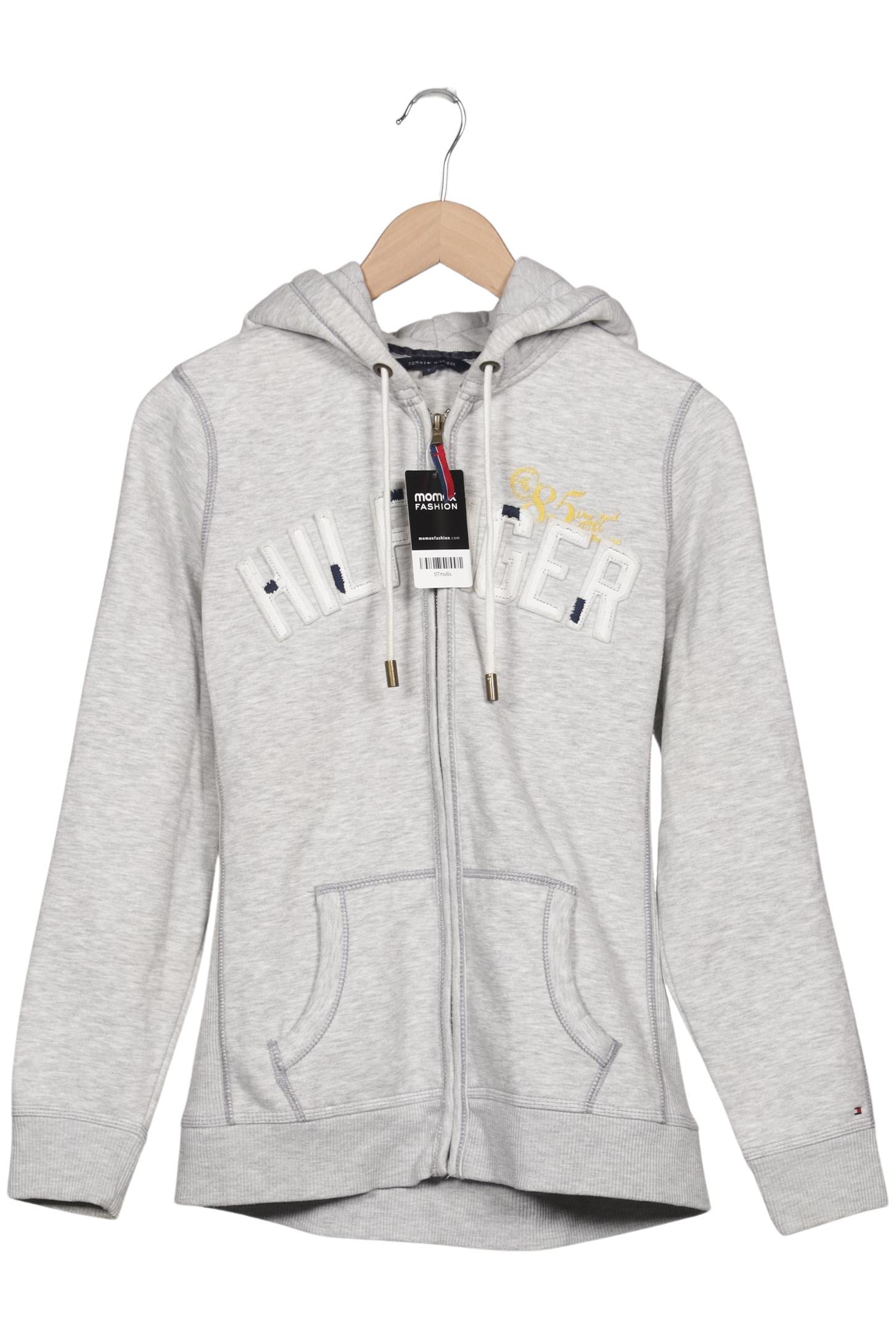 

Tommy Hilfiger Damen Kapuzenpullover, grau, Gr. 42