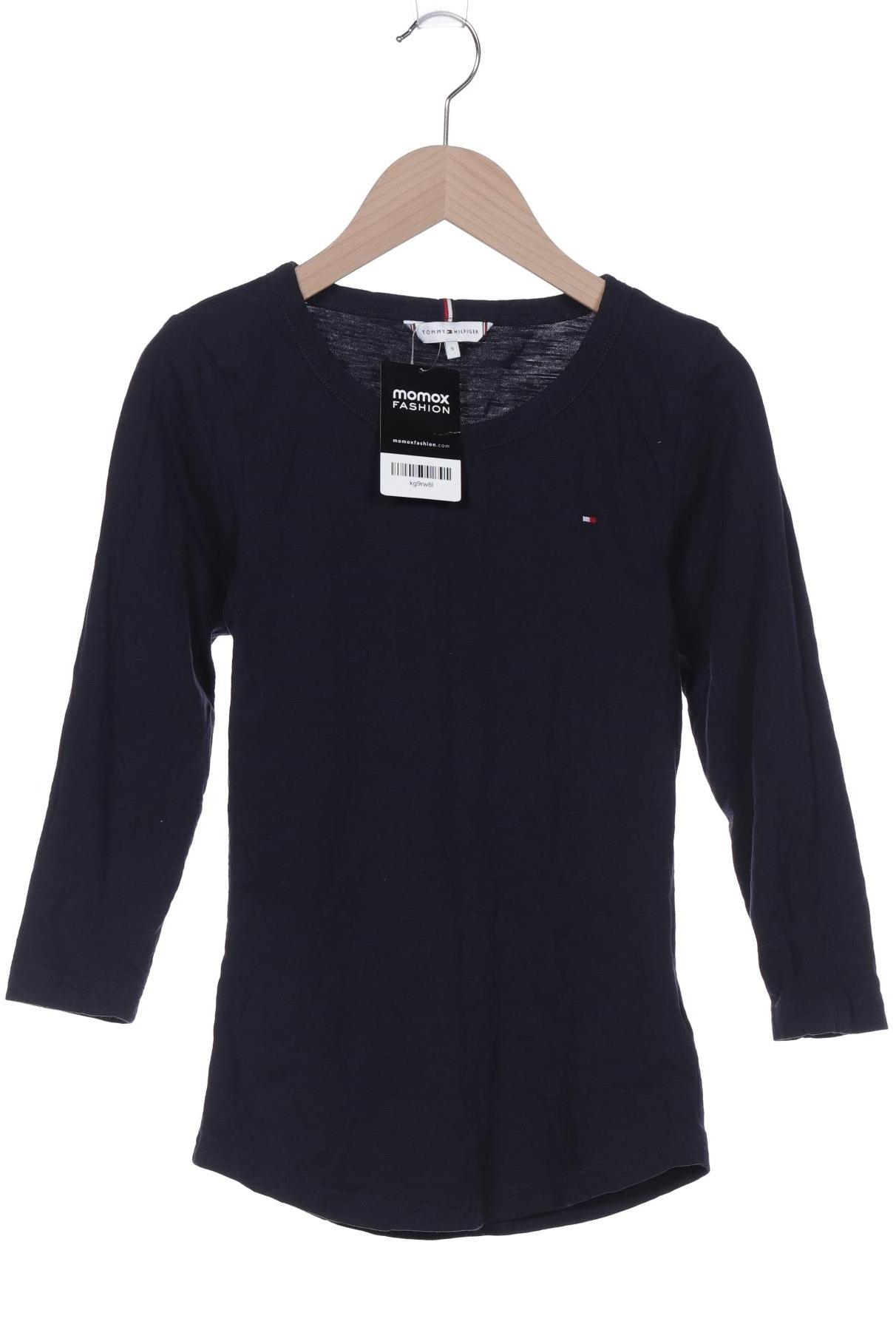 

Tommy Hilfiger Damen Langarmshirt, marineblau, Gr. 36