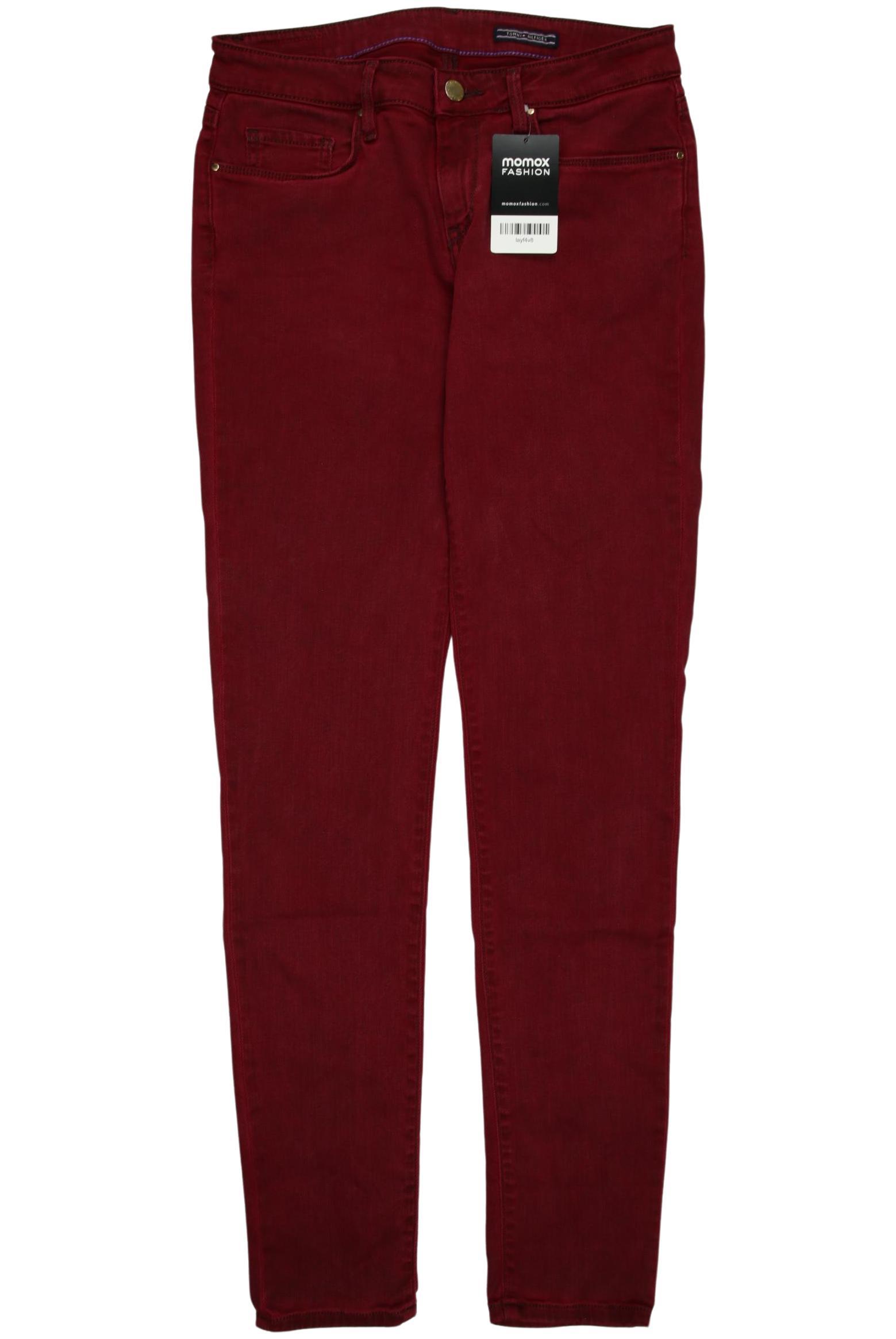 

Tommy Hilfiger Damen Jeans, bordeaux, Gr. 0