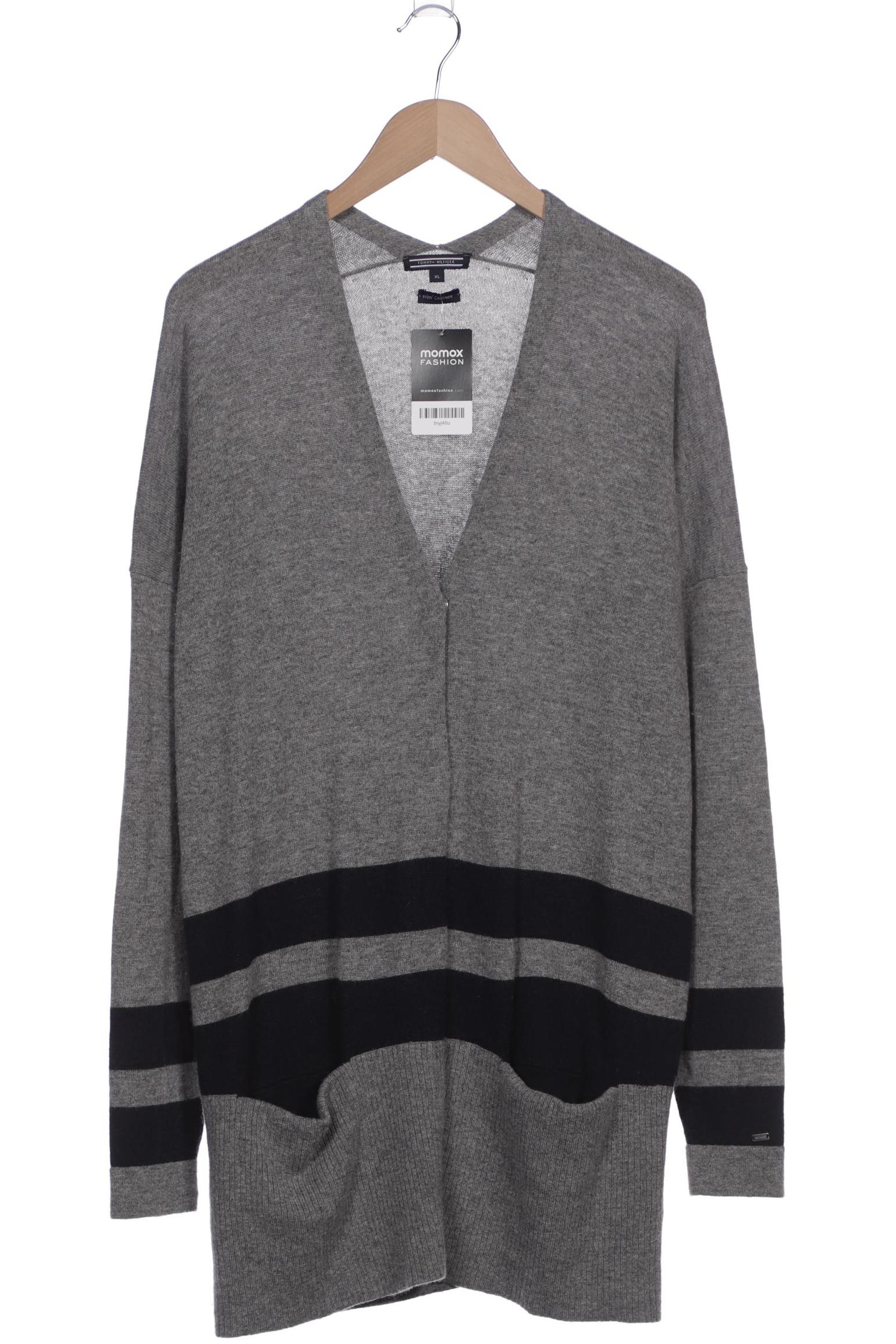 

Tommy Hilfiger Damen Strickjacke, grau, Gr. 44