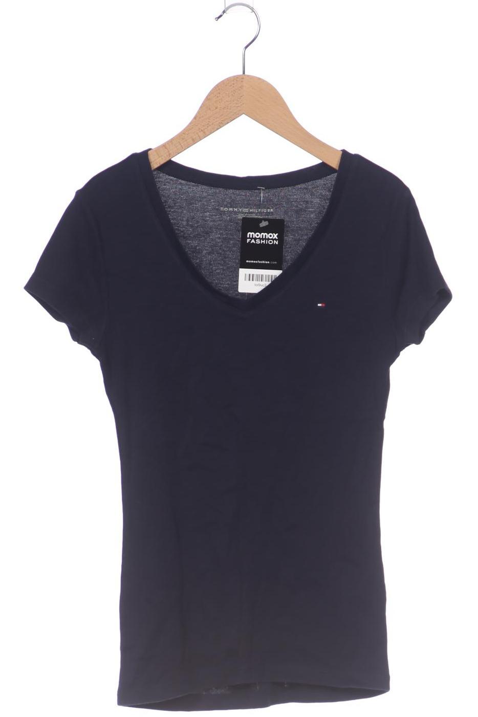 

Tommy Hilfiger Damen T-Shirt, marineblau, Gr. 36