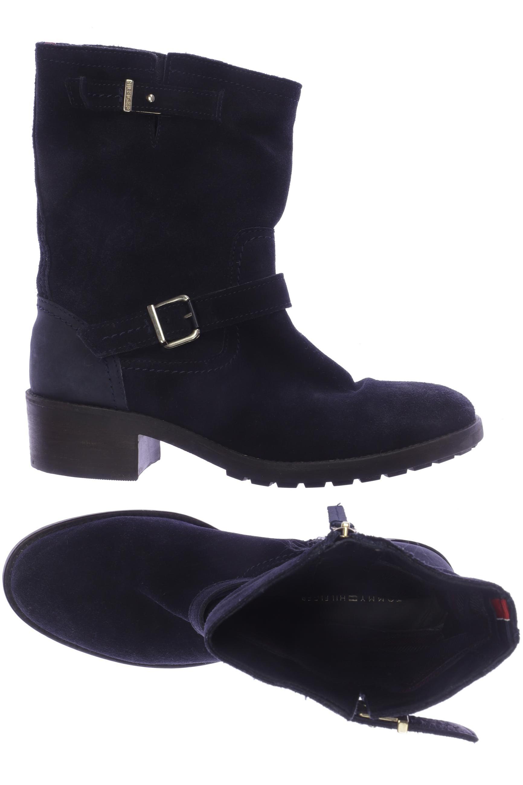 

Tommy Hilfiger Damen Stiefelette, marineblau, Gr. 40