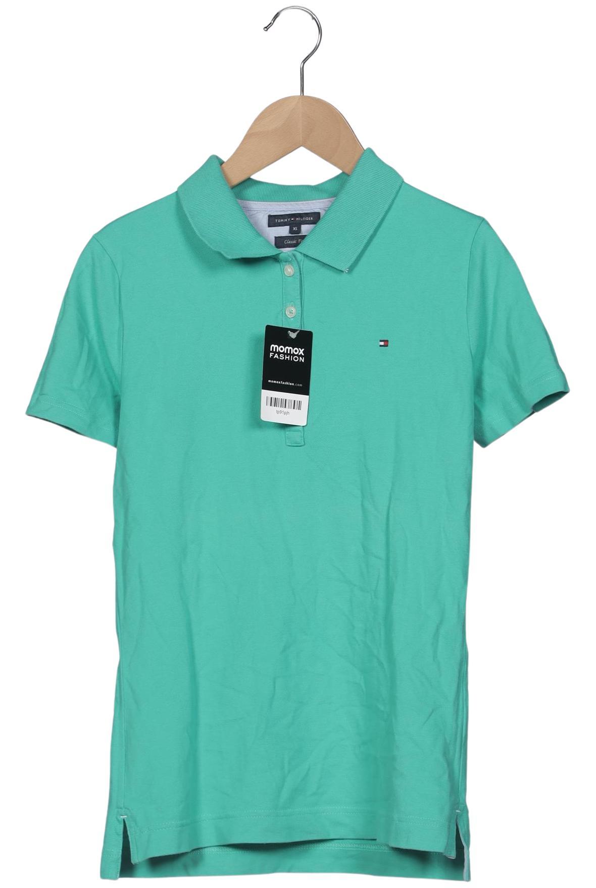 

Tommy Hilfiger Damen Poloshirt, hellgrün, Gr. 34