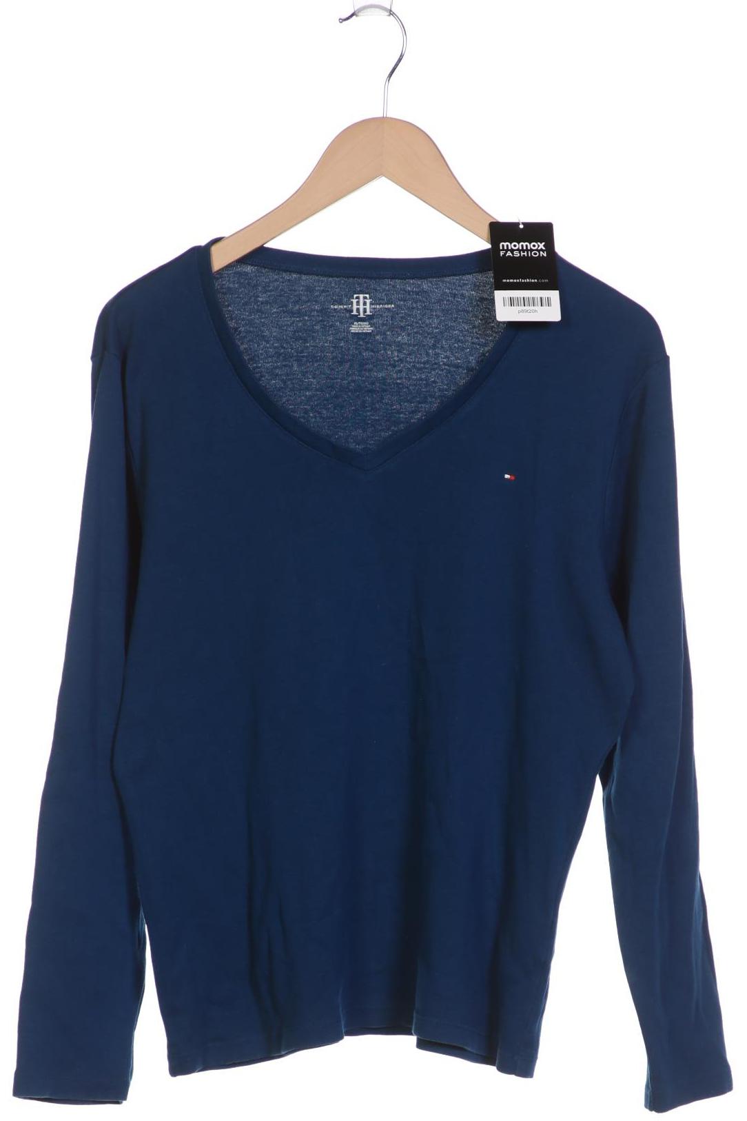 

Tommy Hilfiger Damen Langarmshirt, blau, Gr. 44