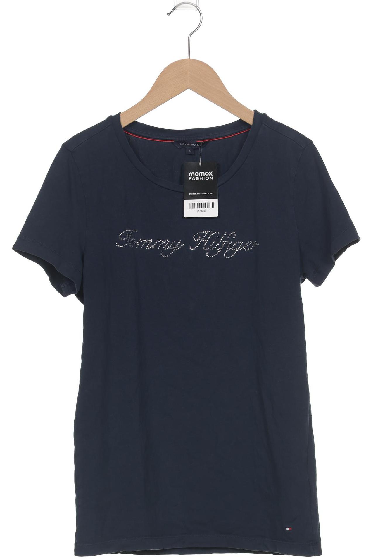 

Tommy Hilfiger Damen T-Shirt, blau, Gr. 42