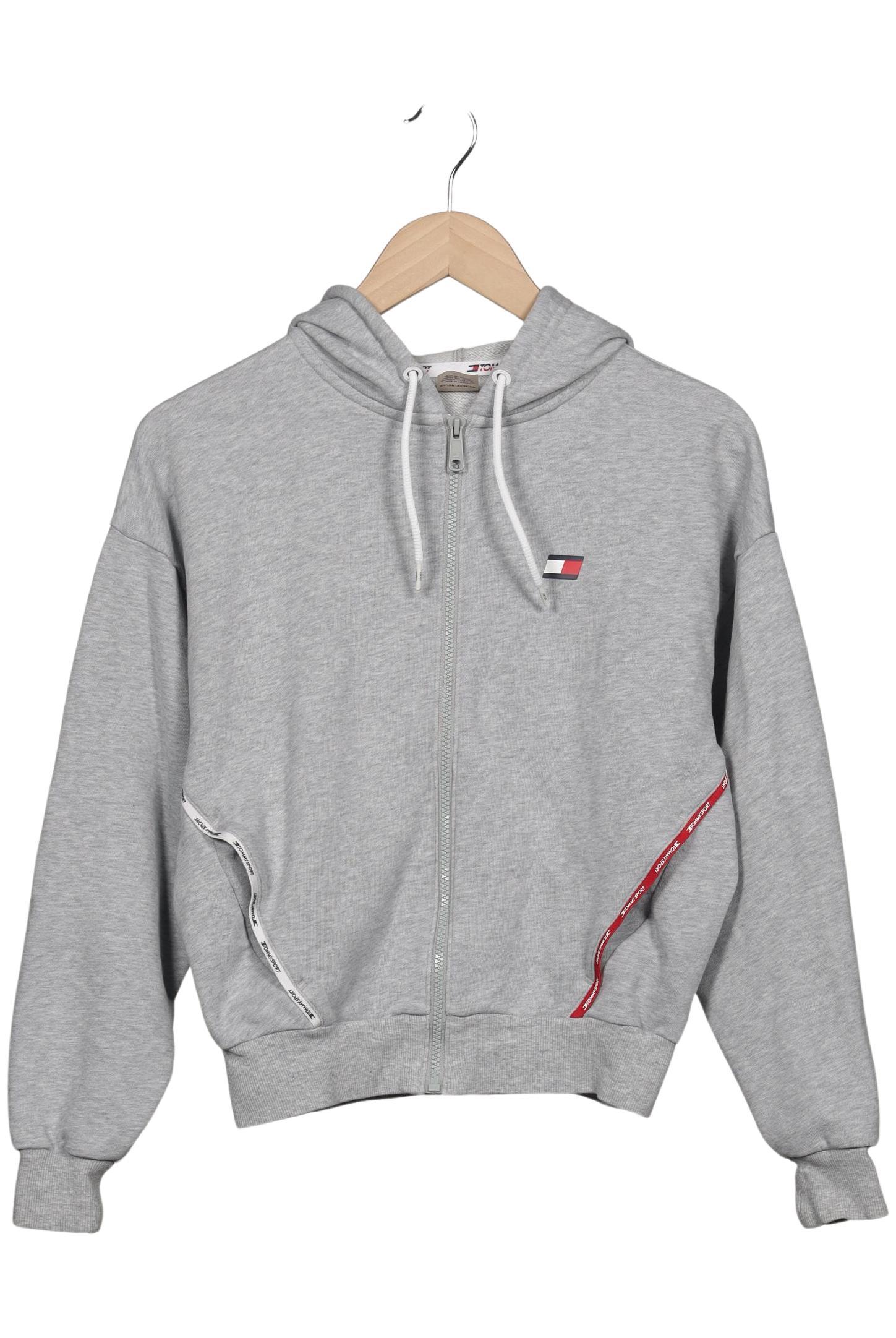 

Tommy Hilfiger Damen Kapuzenpullover, grau, Gr. 34